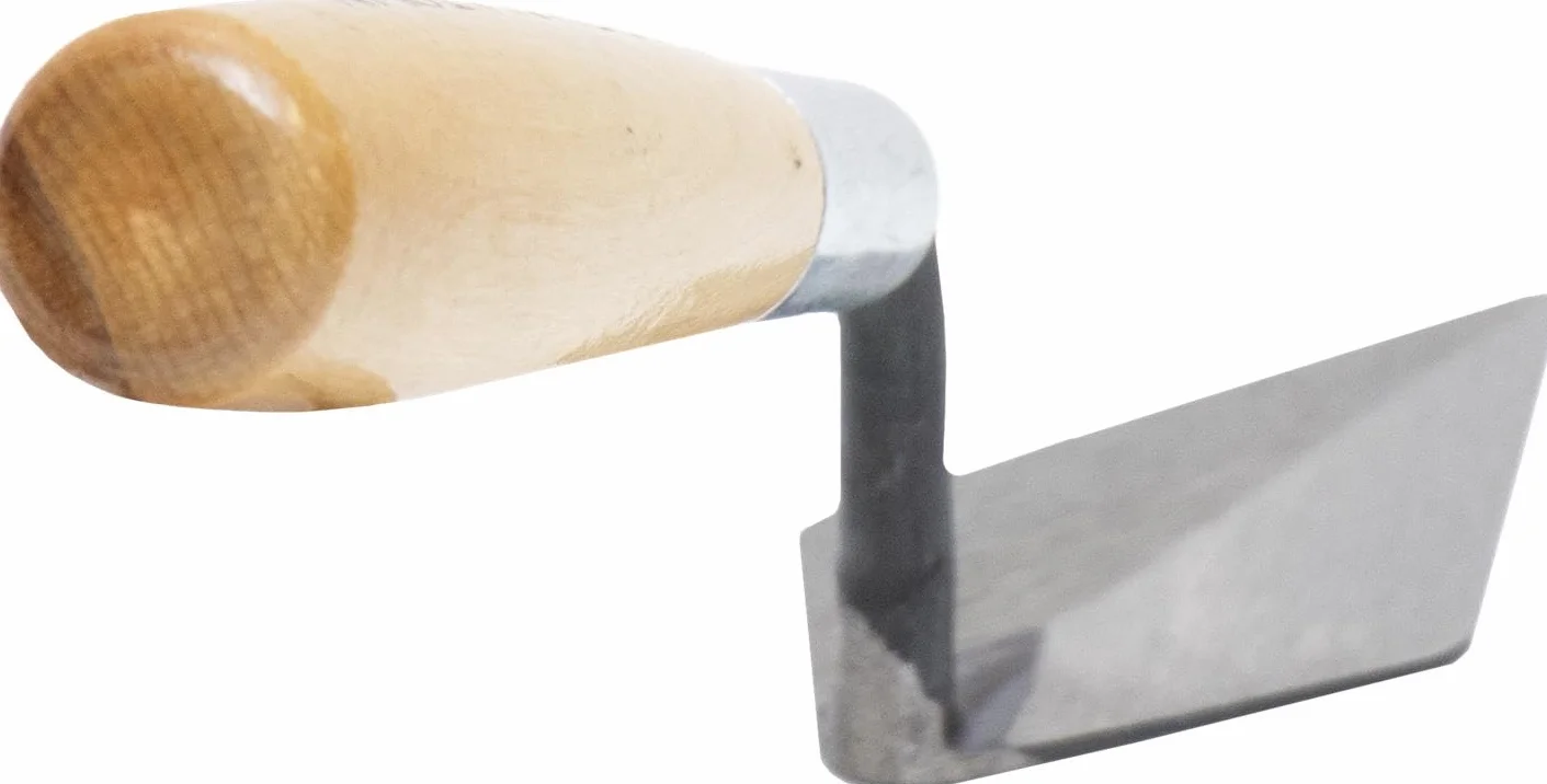 Marshalltown 46 114S Archaeology Trowel, Rigida a Punta in Stile londinese, con Manico in Legno, cazzuola in Acciaio, Dimensioni: 102x51 mm, Argento