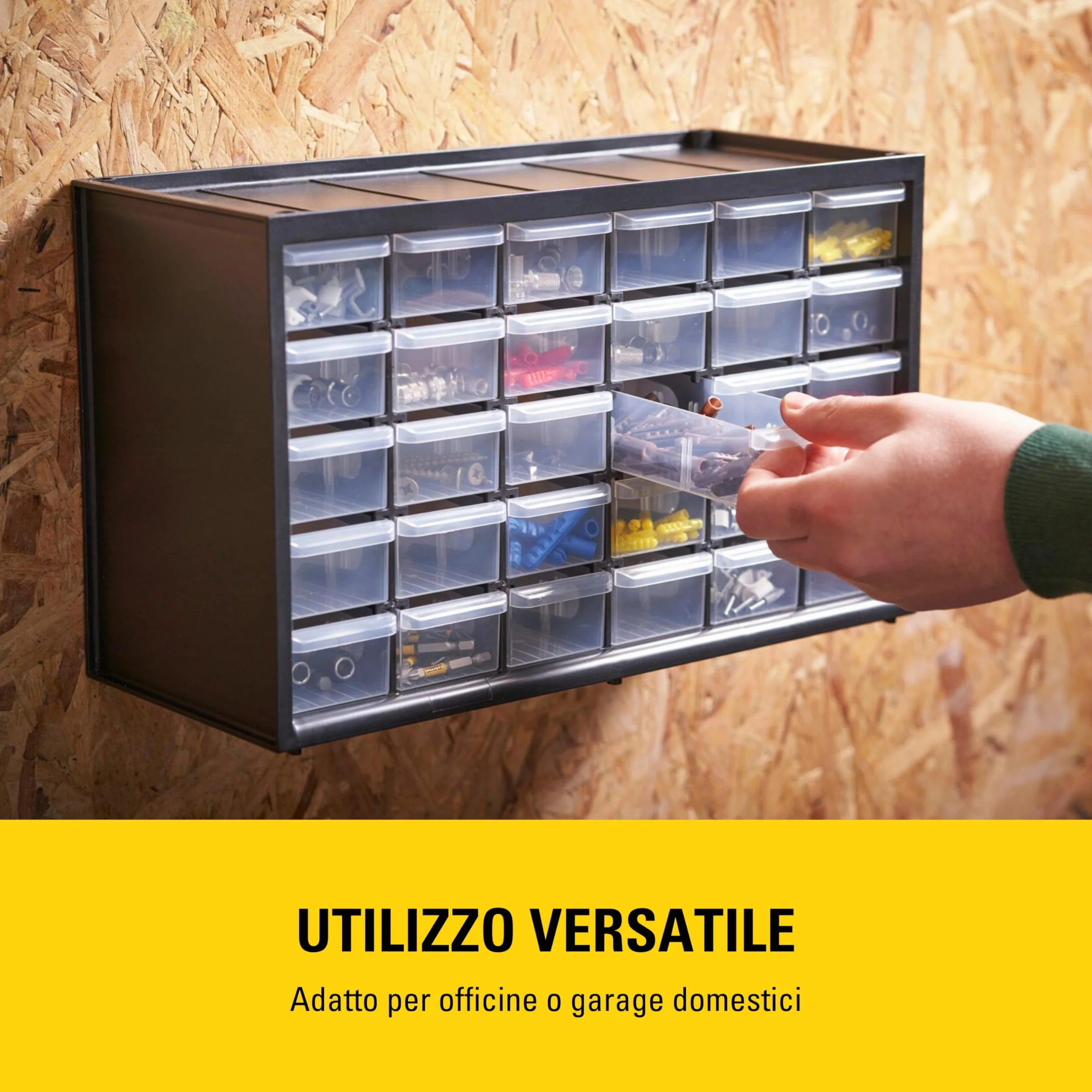 STANLEY Scatola multiuso con 30 cassetti piccoli, 1-93-980