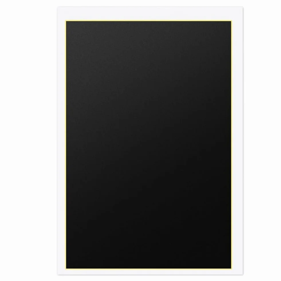 Sweetness 2 fogli di carta per incisione laser, 15,35 x 10,63, carta per incisione a colori (nero, 39 x 27 cm)