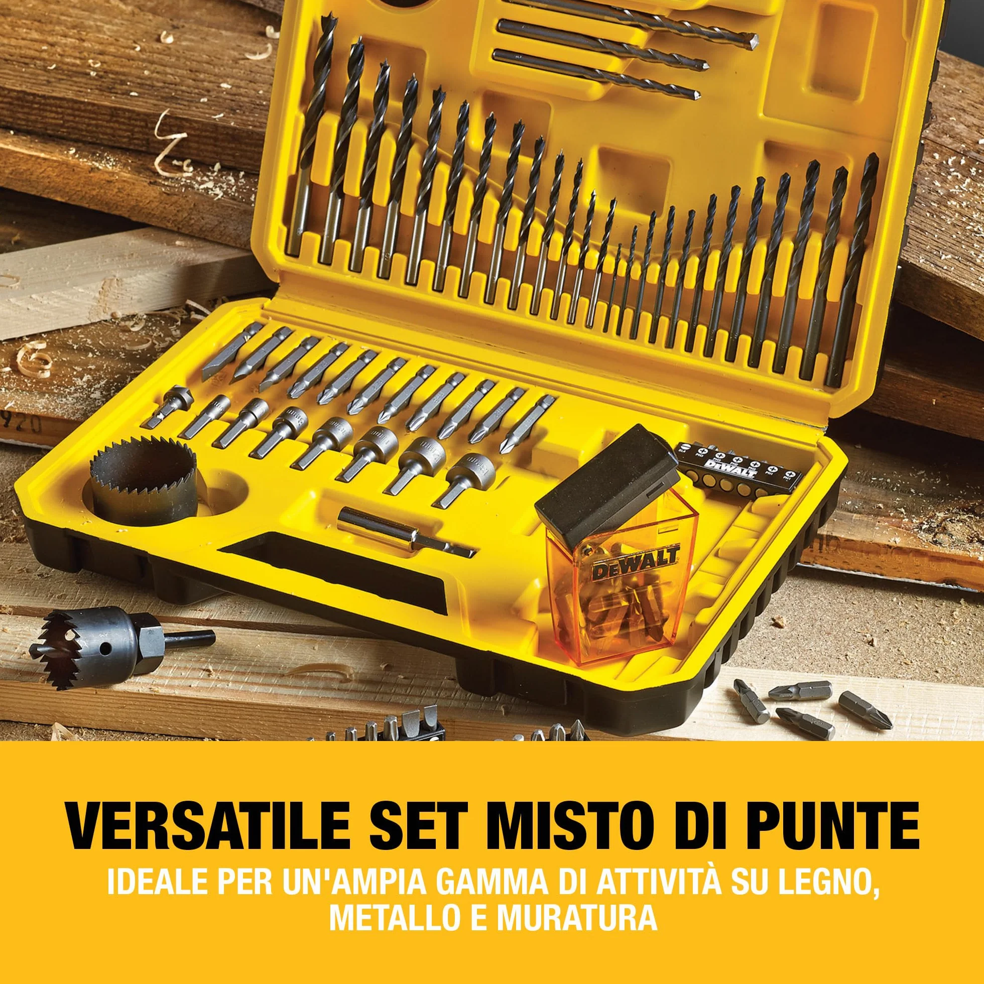 DEWALT- Set di avvitatori misti(100 pz.), DT71563-QZ