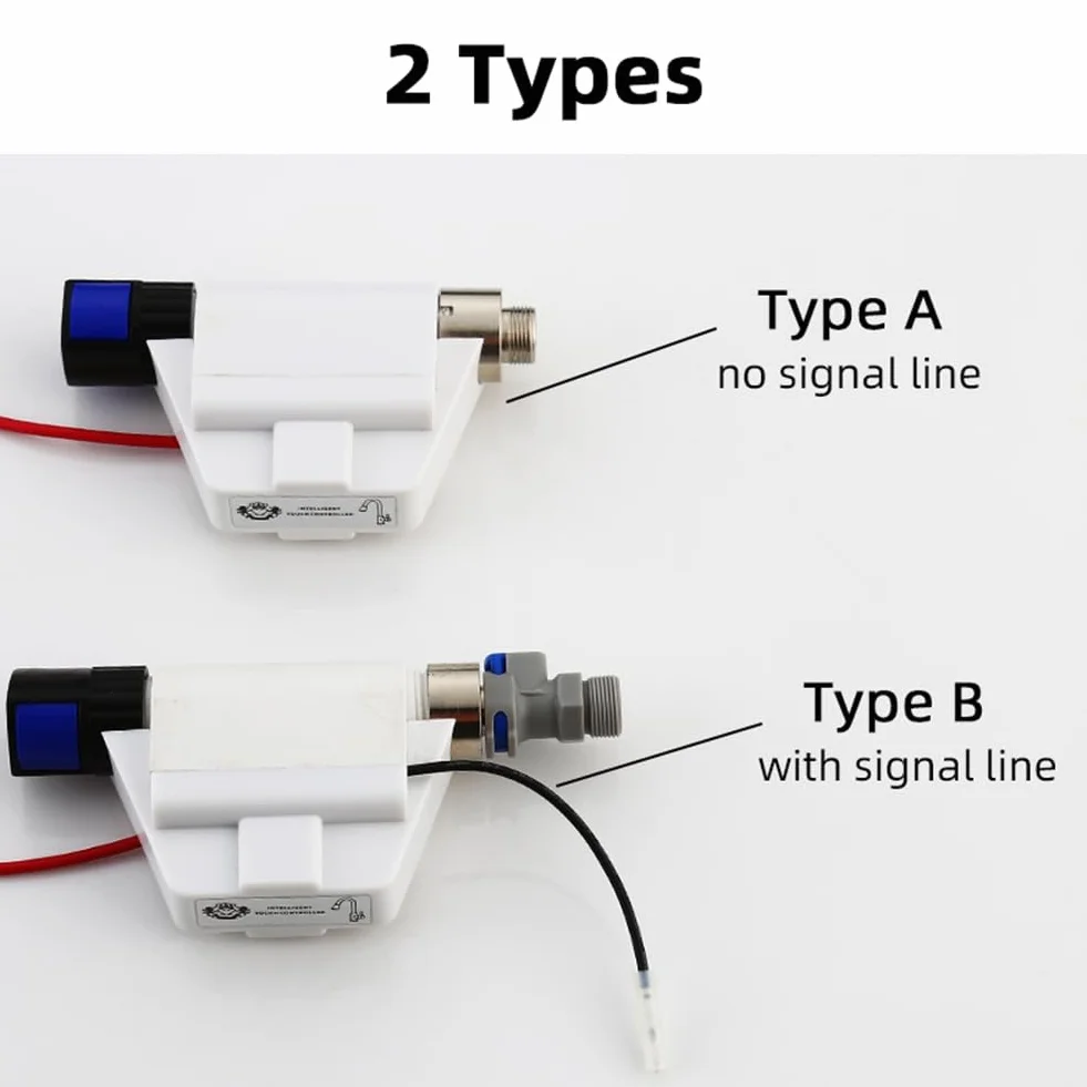 Controller touch intelligente con sensore a induzione per rubinetti da cucina con vano batteria, controllo touch estraibile per rubinetti da cucina, durevole, facile da usare B
