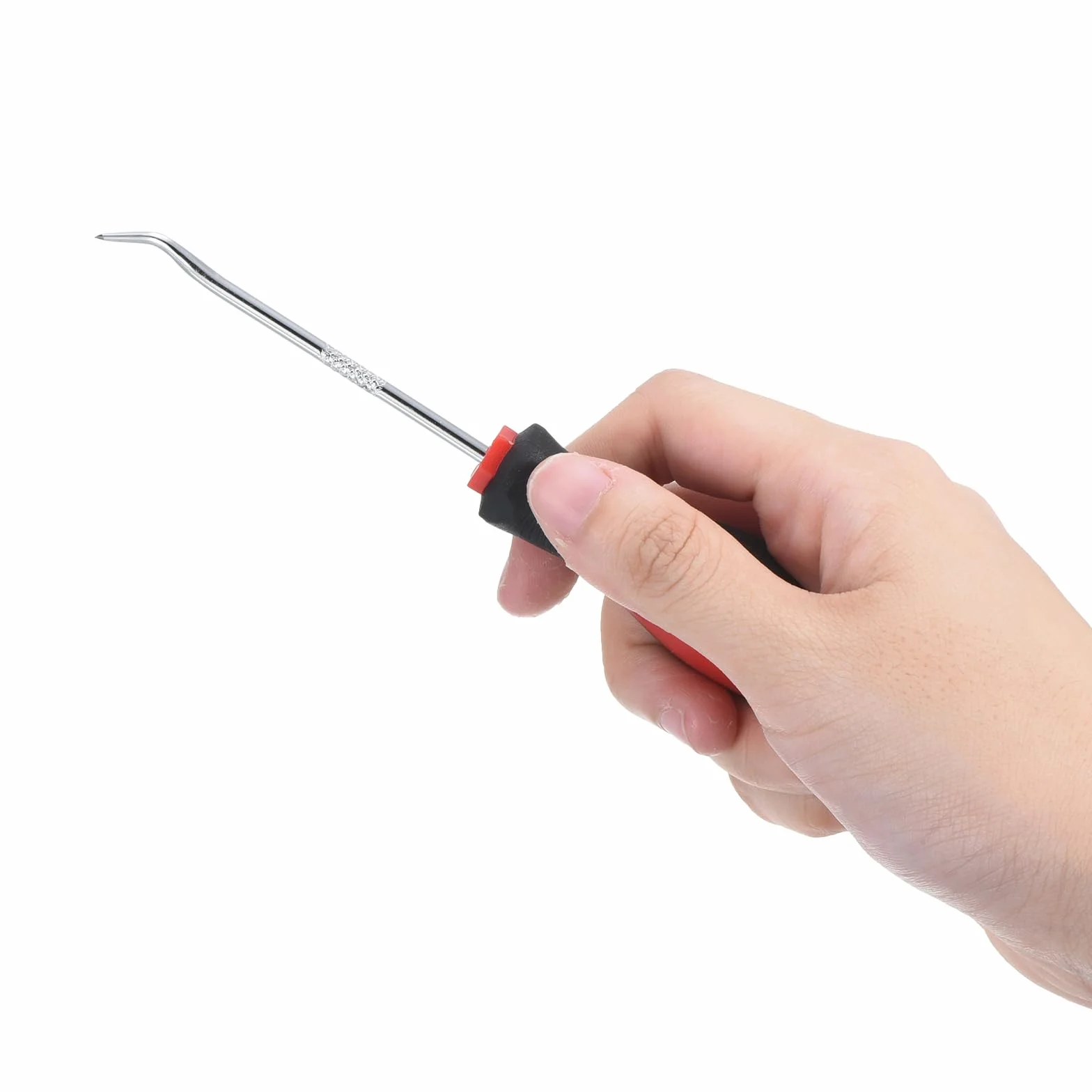 PATIKIL O-Ring 45 Gradi Gancio 150mm, Olio Guarnizione Guarnizione Precisione Cacciavite Estrattore Estrattore Rimozione Strumento, Rosso