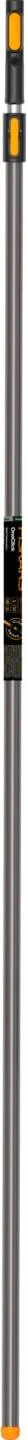 Fiskars OneClick Manico Telescopico L, Sostituzione con un Clic, Adattatore QuikFit Disponibile Separatamente, Manico Estendibile da 2,20 m a 4 m di Lunghezza, 1,55 kg, Nero/Arancione, 1080672
