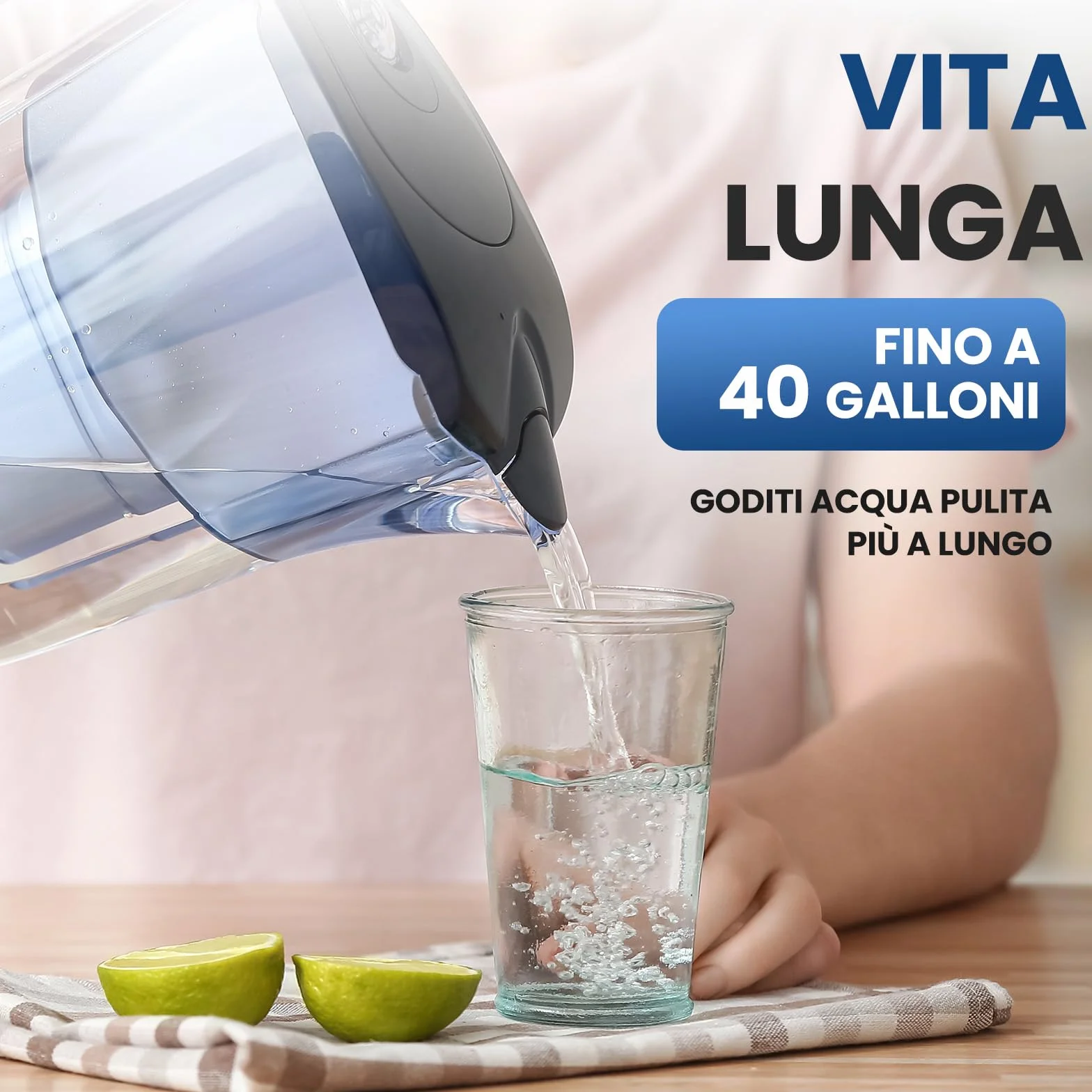 GOLDEN ICEPURE Filtro per bollitore Compatibile Brita Maxtra+ Maxtra Plus Mavea Anna Duomax 6 pezzi