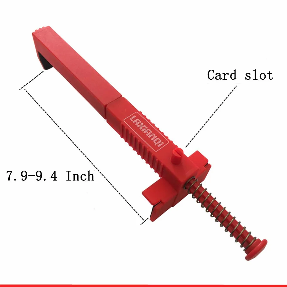 LXQ 20 – 24 cm esteso aggiornamento linea linea clip linea corridori venduti in coppia, rosso