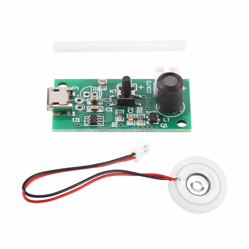 4PZ 20MM Ultrasonic Mist Maker Fogger Atomizzatore Trasduttore Pellicola Piastra Accessori Umidificatore Guarnizione Gomma