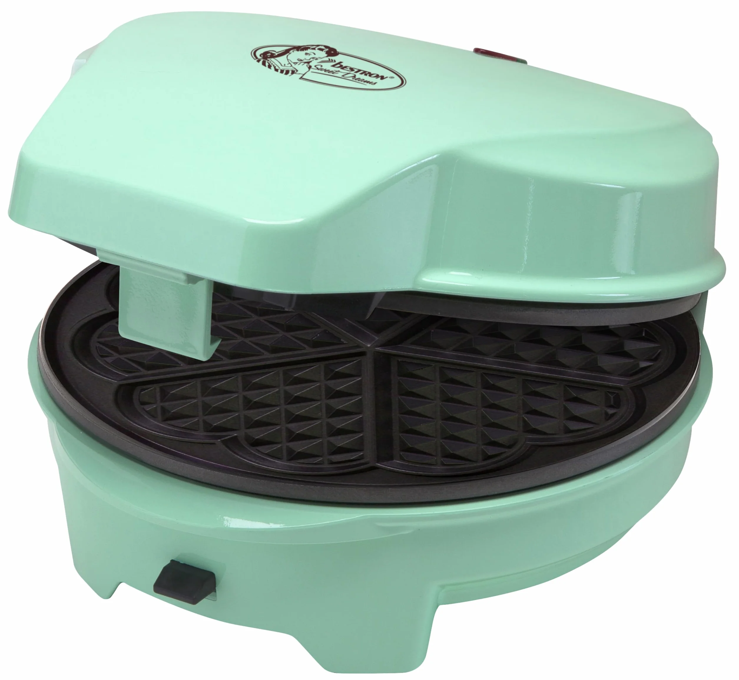 Bestron ASW238 Stampo per Torte 3-in-1, 700 W, Copper, Menta