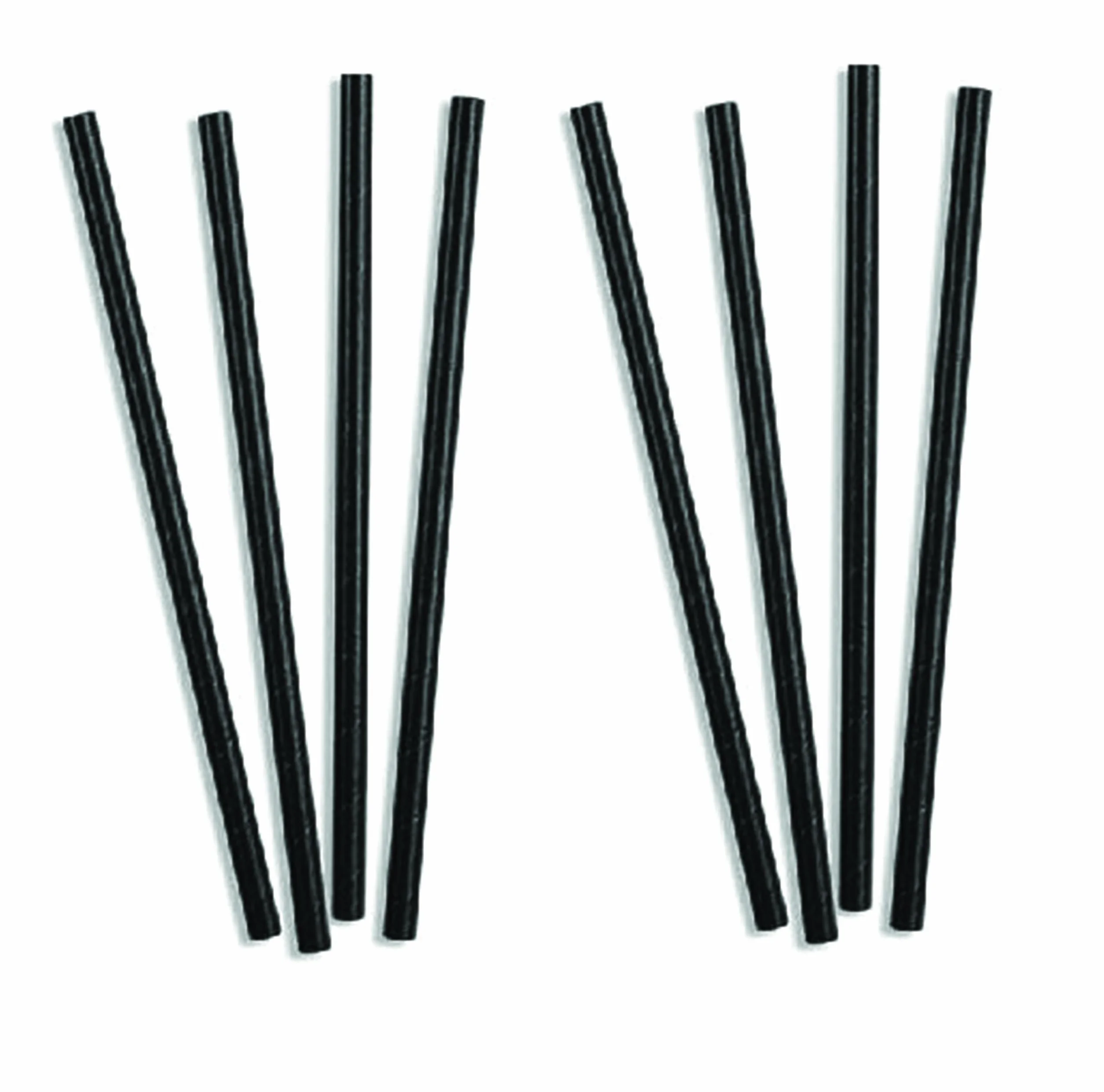 PARENCE - Confezione da 25 Cannucce in Carta – Eleganza e Rispetto per l'Ambiente – Riciclabili – 20 cm – Colore Casuale