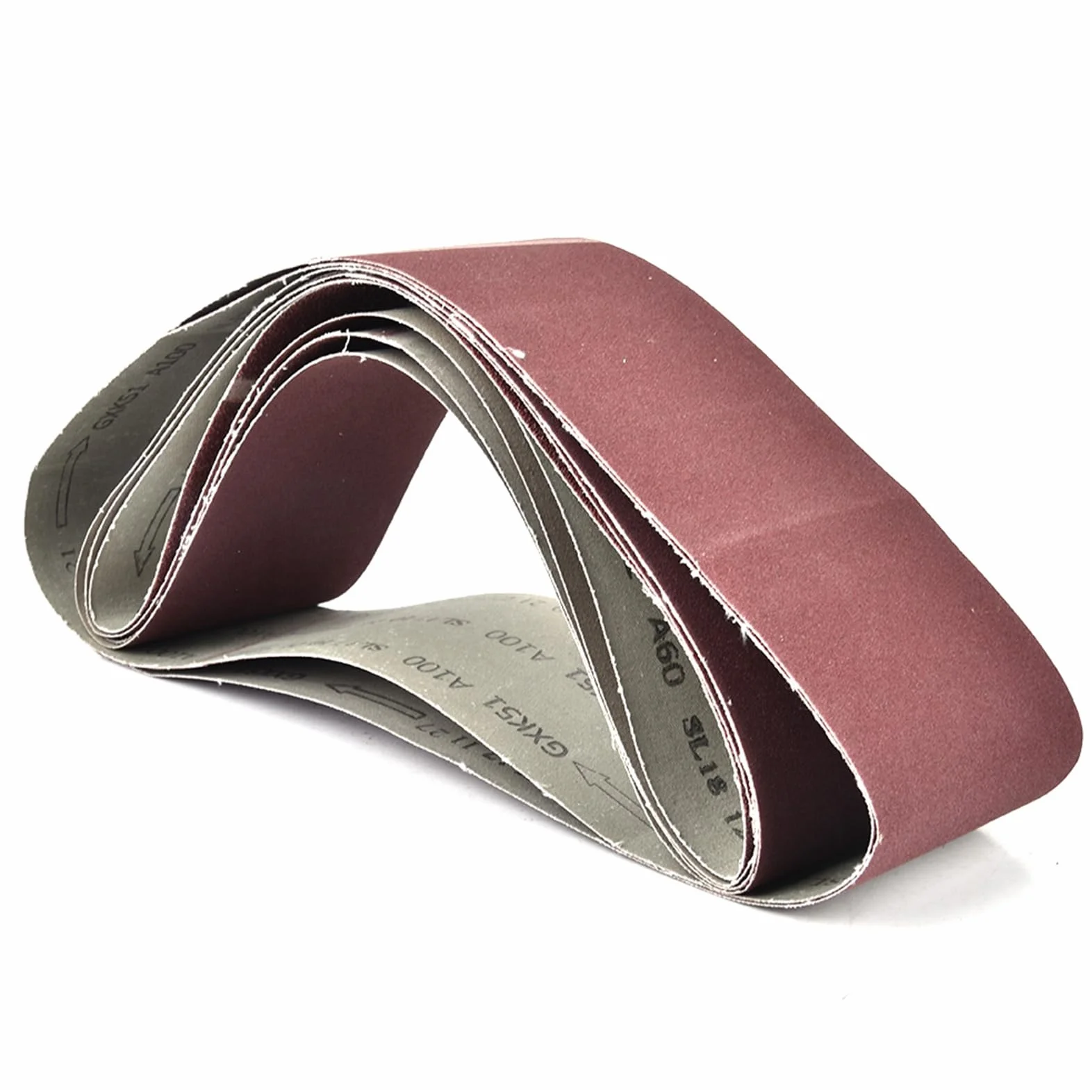 Nastro Abrasivo 6 Pezzi GXK51-B, Nastro Abrasivo Senza Fine 915 * 100 Mm 60/80/100/120/150/180