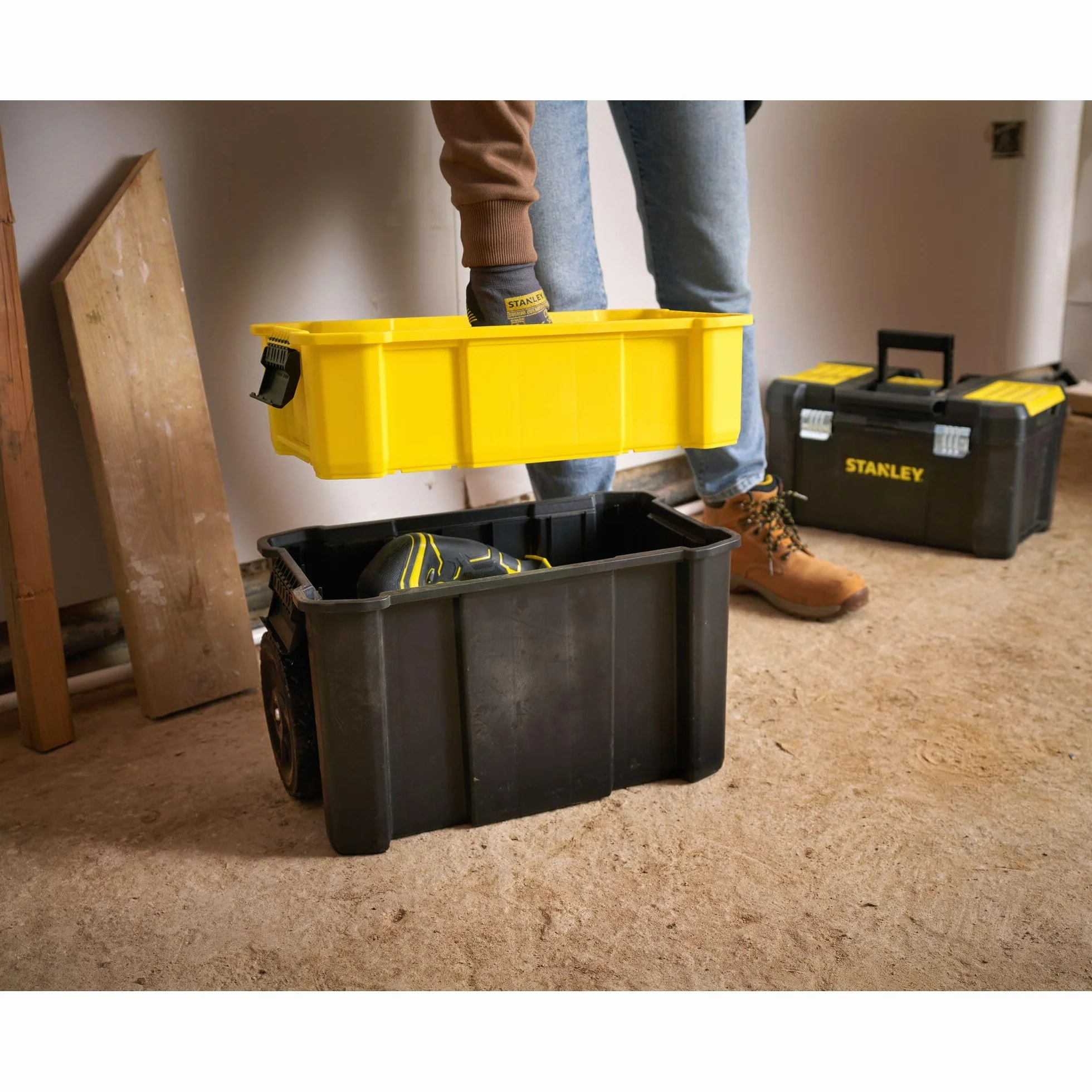 STANLEY Essential Rolling Workshop Toolbox 3-in-1 STST1-80151
