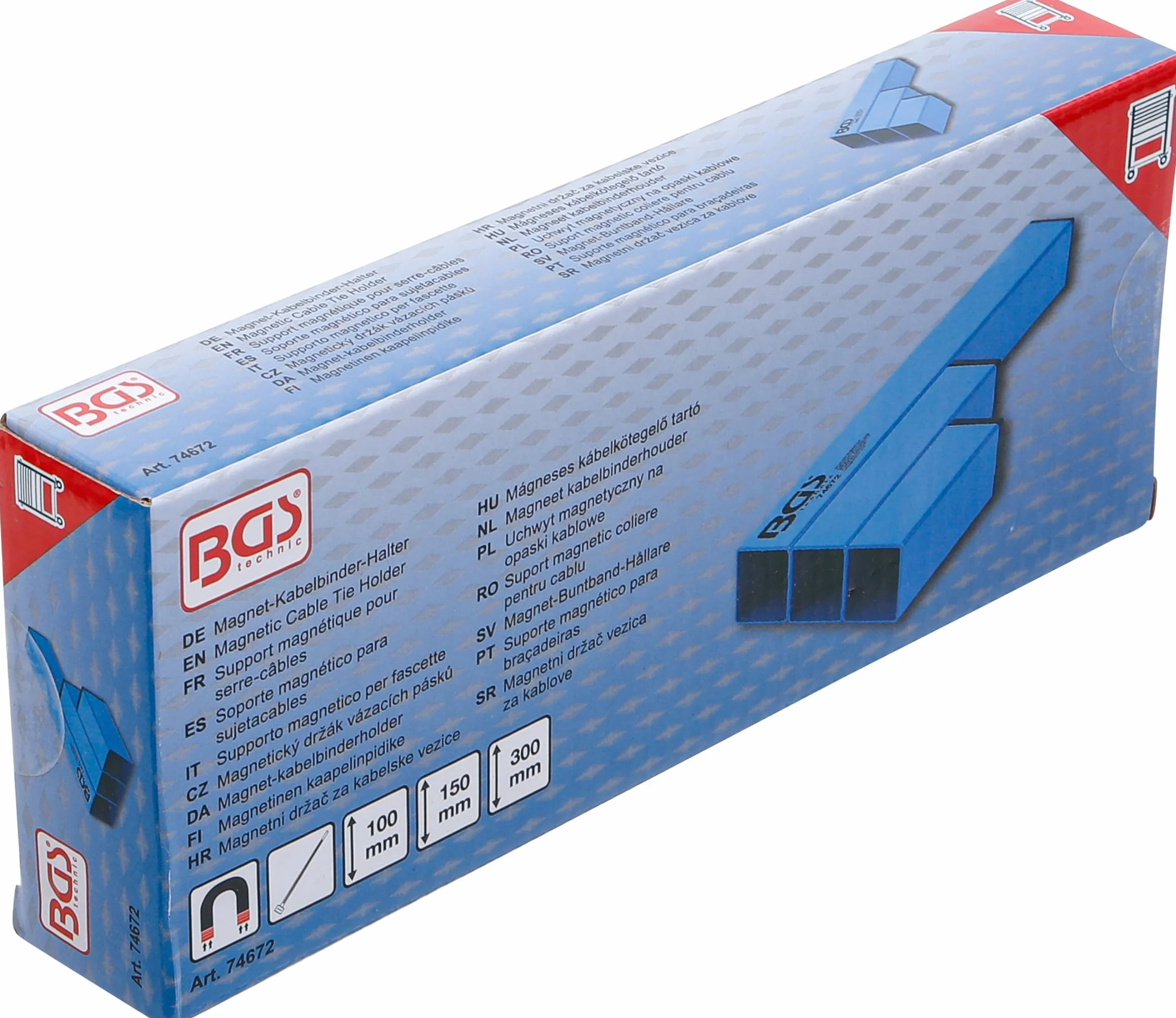 BGS 74672 Supporto magnetico per fascette