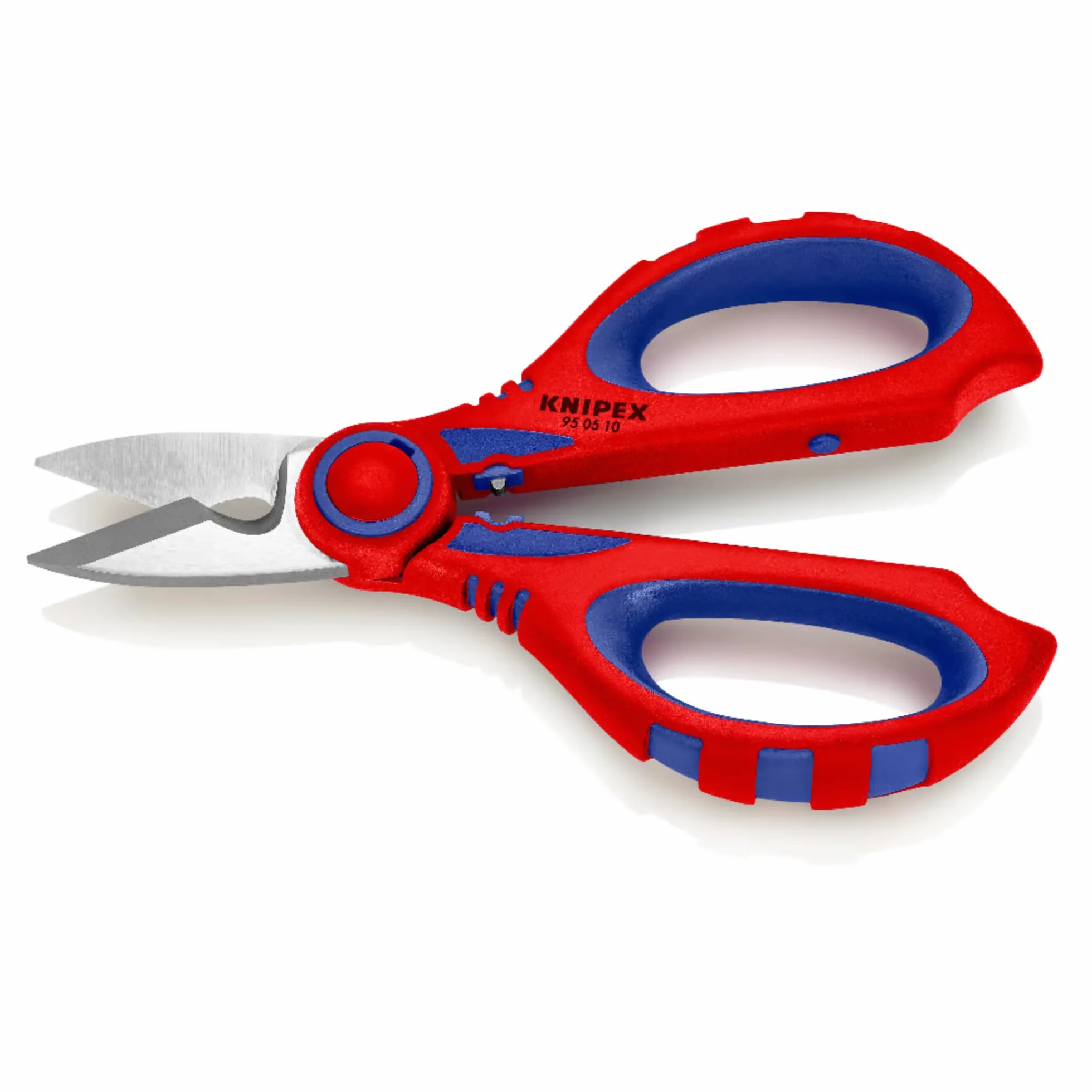 KNIPEX Forbici da elettricista rivestiti in materiale bicomponente, rinforzato in fibra di vetro 160 mm, 95 05 10 SB