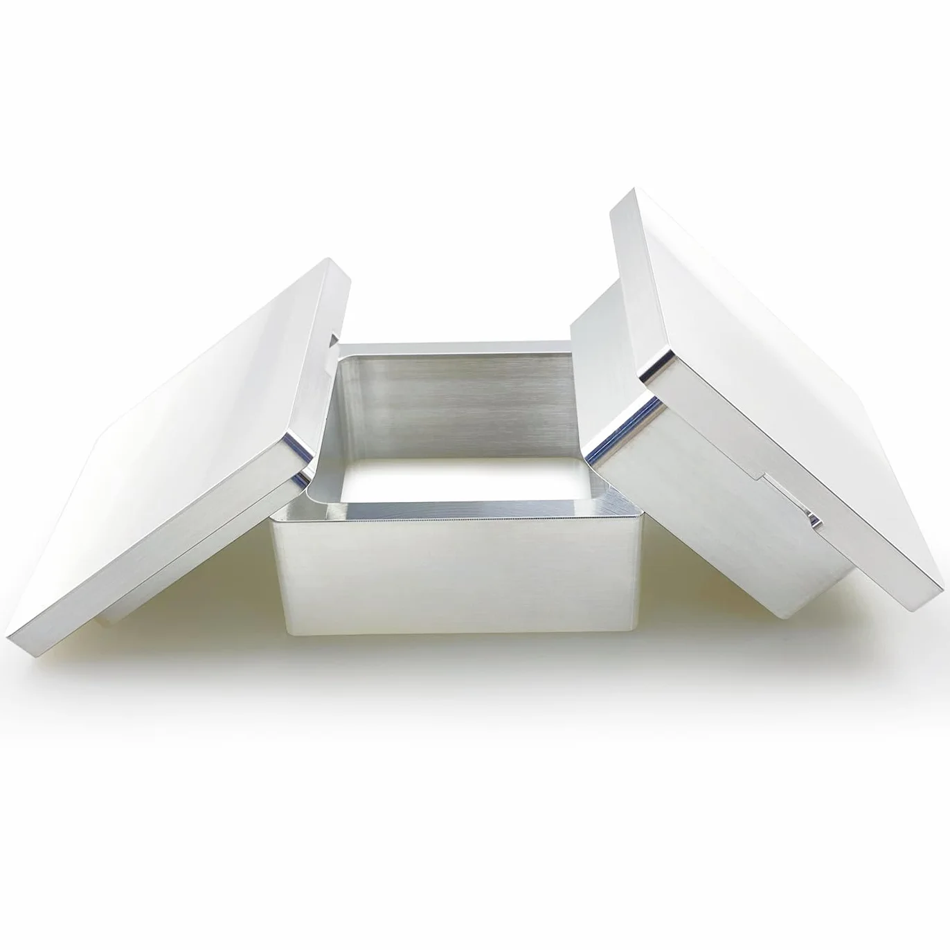 6,3x6,3 cm quadrato colofonia pre-stampo, stampo in metallo pre-pressa per l'estrazione senza solventi fai da te