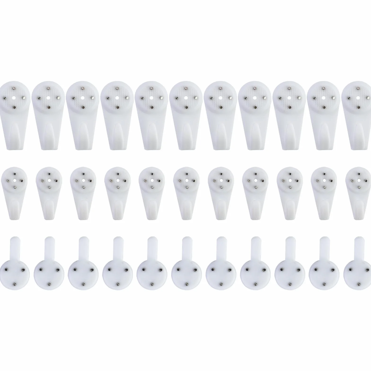 33 ganci per quadri senza lasciare traccia, ganci per quadri, ganci da parete, 3 motivi per pareti dure e cartongesso per appendere quadri, cornici