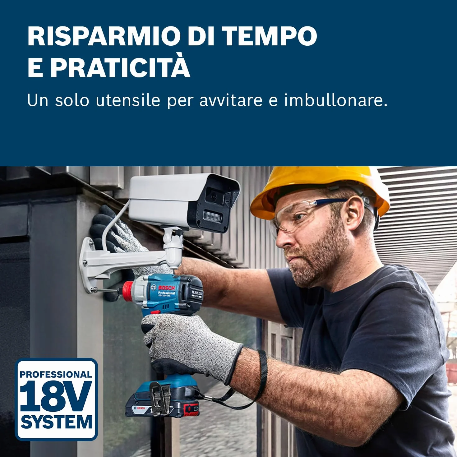 Bosch Professional GDX 18V-285 Avvitatore a percussione 18V