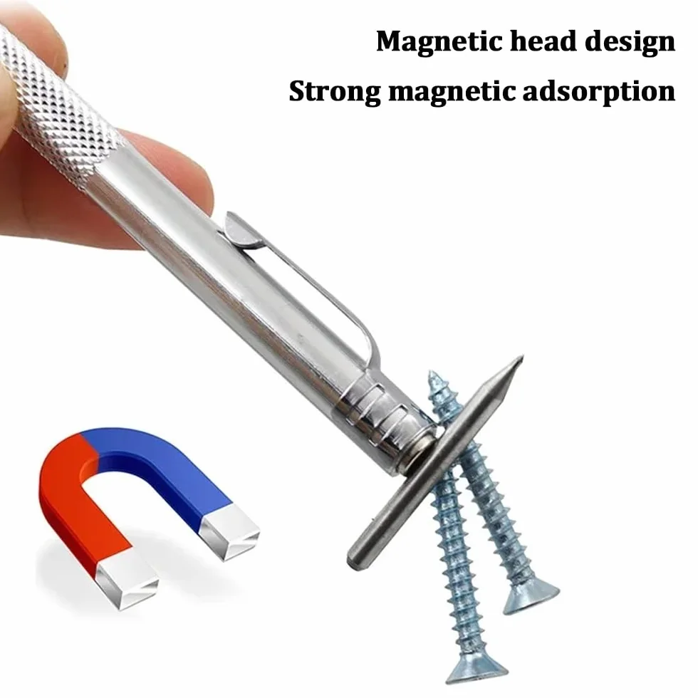 2 Pezzi Penna Carburo di Tungsteno con 12 Punte di Ricambio Strumento Penna Scriba in Metallo Penne con Punta in Tungsteno per Ceramica, Lamiera e Vetro