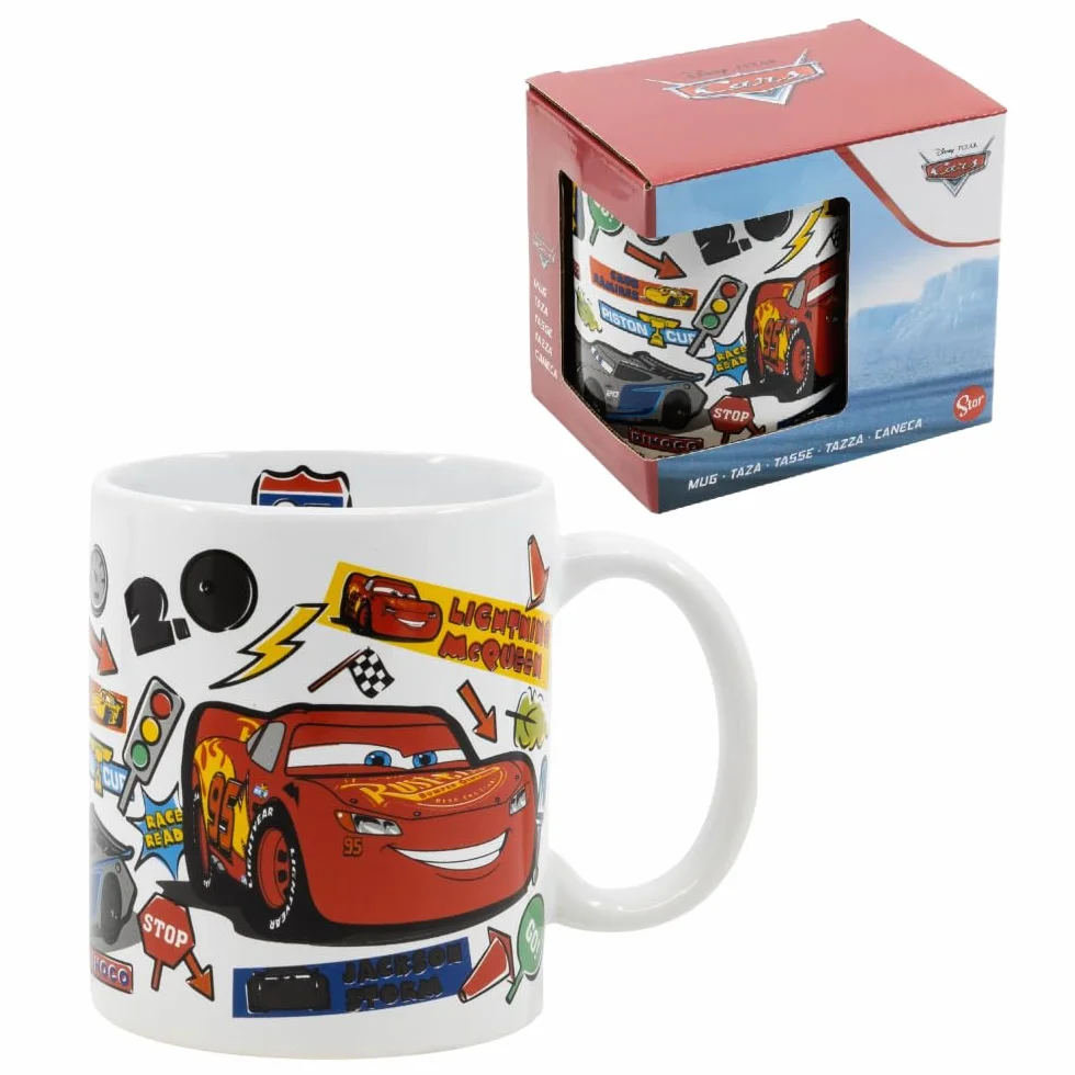 Cars Disney Tazza in Ceramica Mug 325 ml per Bambini
