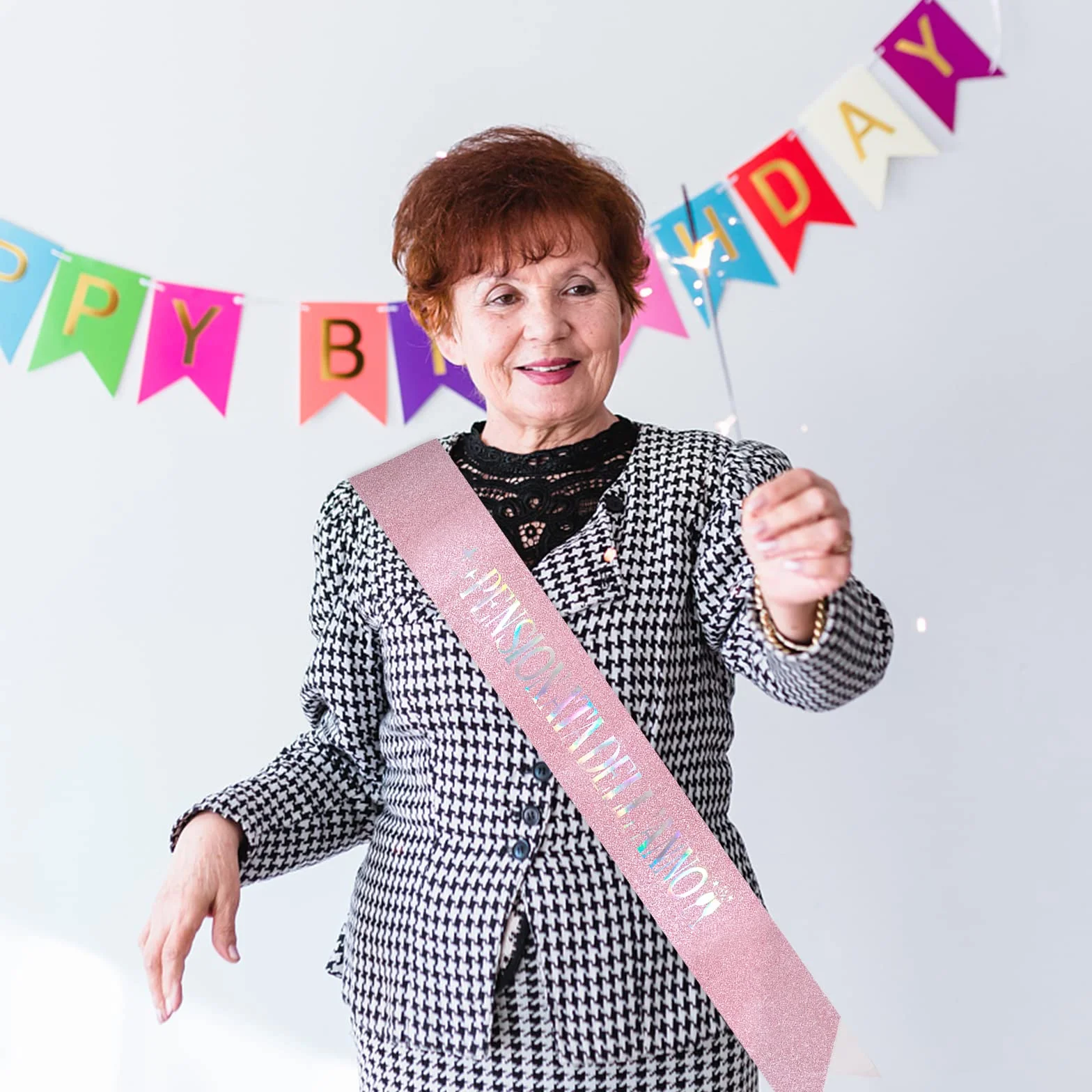 Fascia Pensione Donna Regalo Festa della Donna Gadget Decorazione Addobbi Idee Regalo Party Pensione