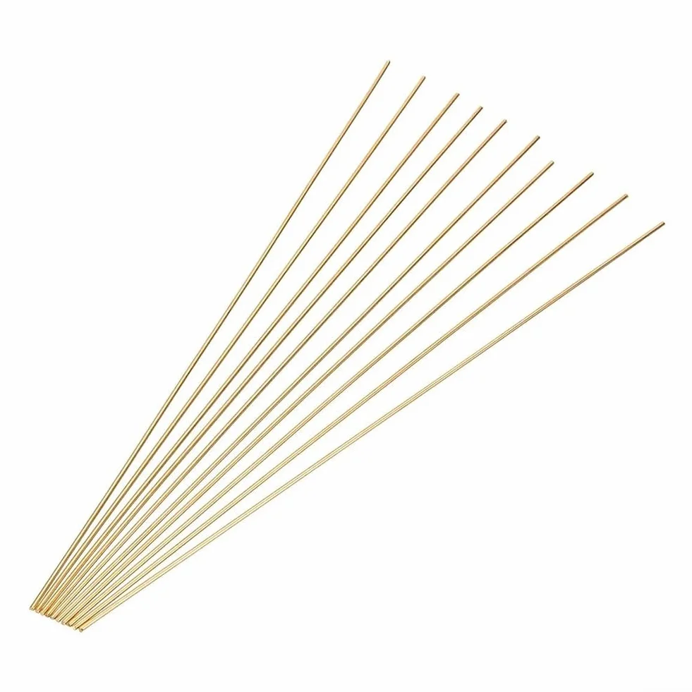 Bacchette di saldatura in ottone per giunzione rame-ferro, diametro 1,6 mm × lunghezza 250 mm, filo di riempimento per brasatura a bassa temperatura (20 pezzi), per saldatura ad arco di