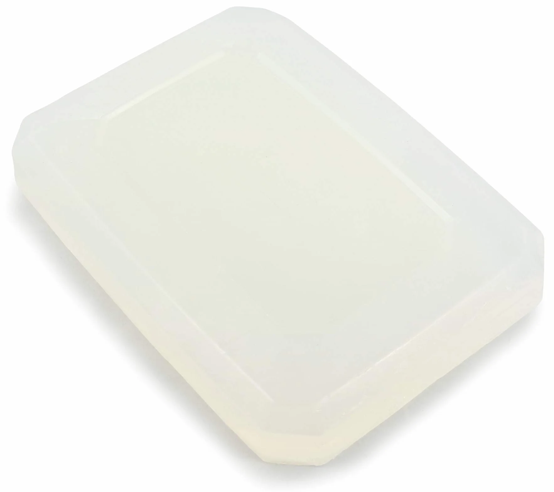 Sapone base alla glicerina (privo di SLS), trasparente, 1kg Transparent