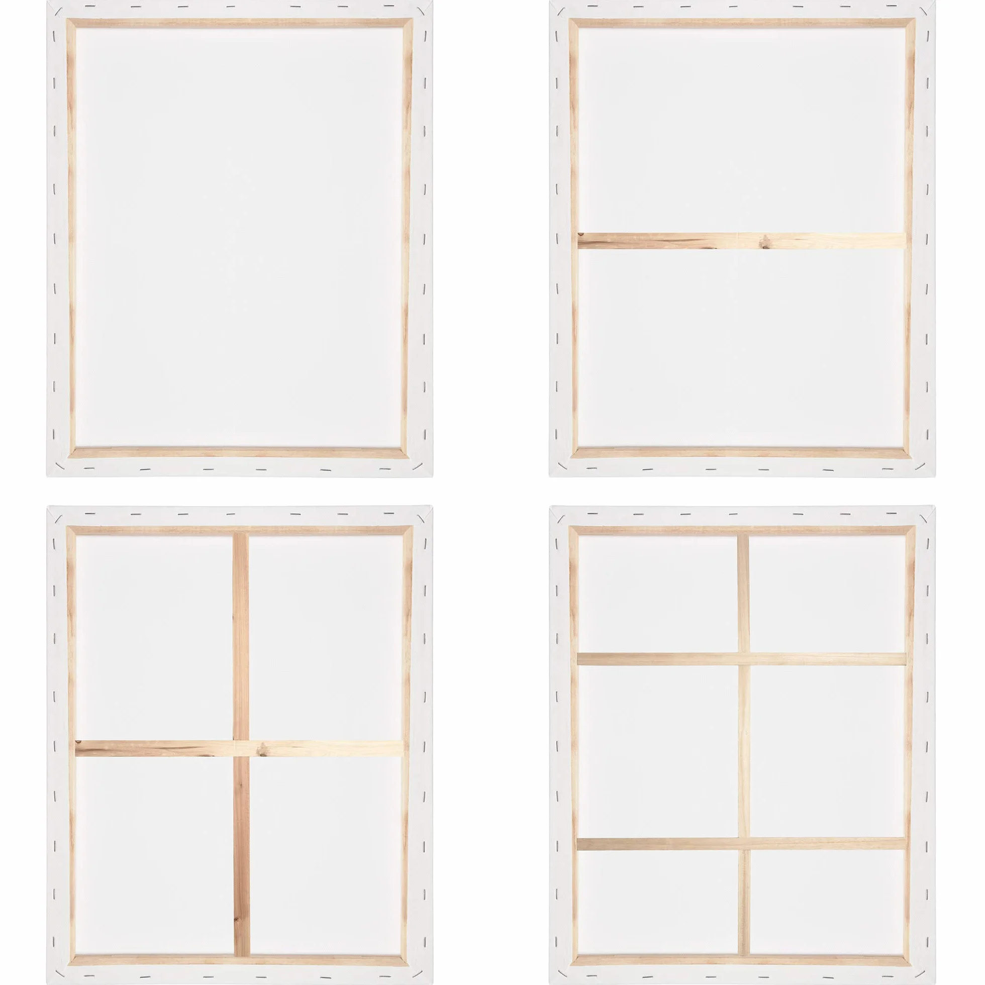Artina Tela per Dipingere 100x50 cm - 100% Cotone 280g/m² – Telaio in Legno Certificato FSC – Non Si deforma – Canvas Tela Bianca Tele per Pittura – Tele per Dipingere Grandi Akademie