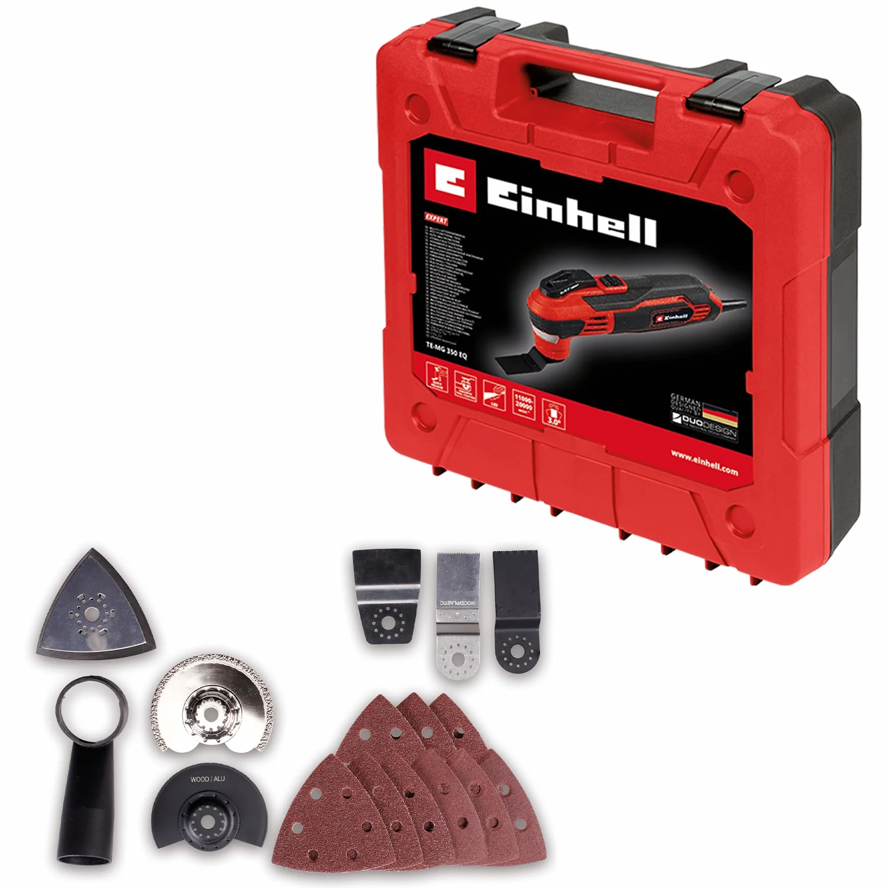 Einhell TE-MG 350 EQ Multifunktionswerkzeug 350W LED