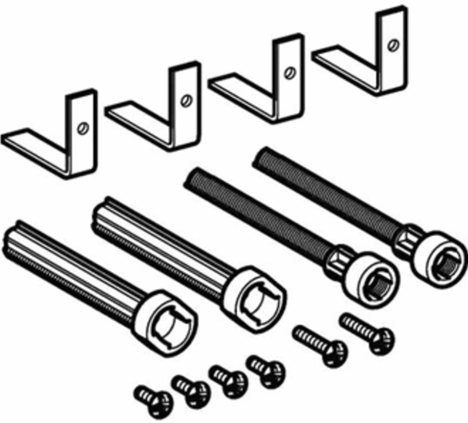 Geberit Kit Prolunga per Placche 240.938.00.1