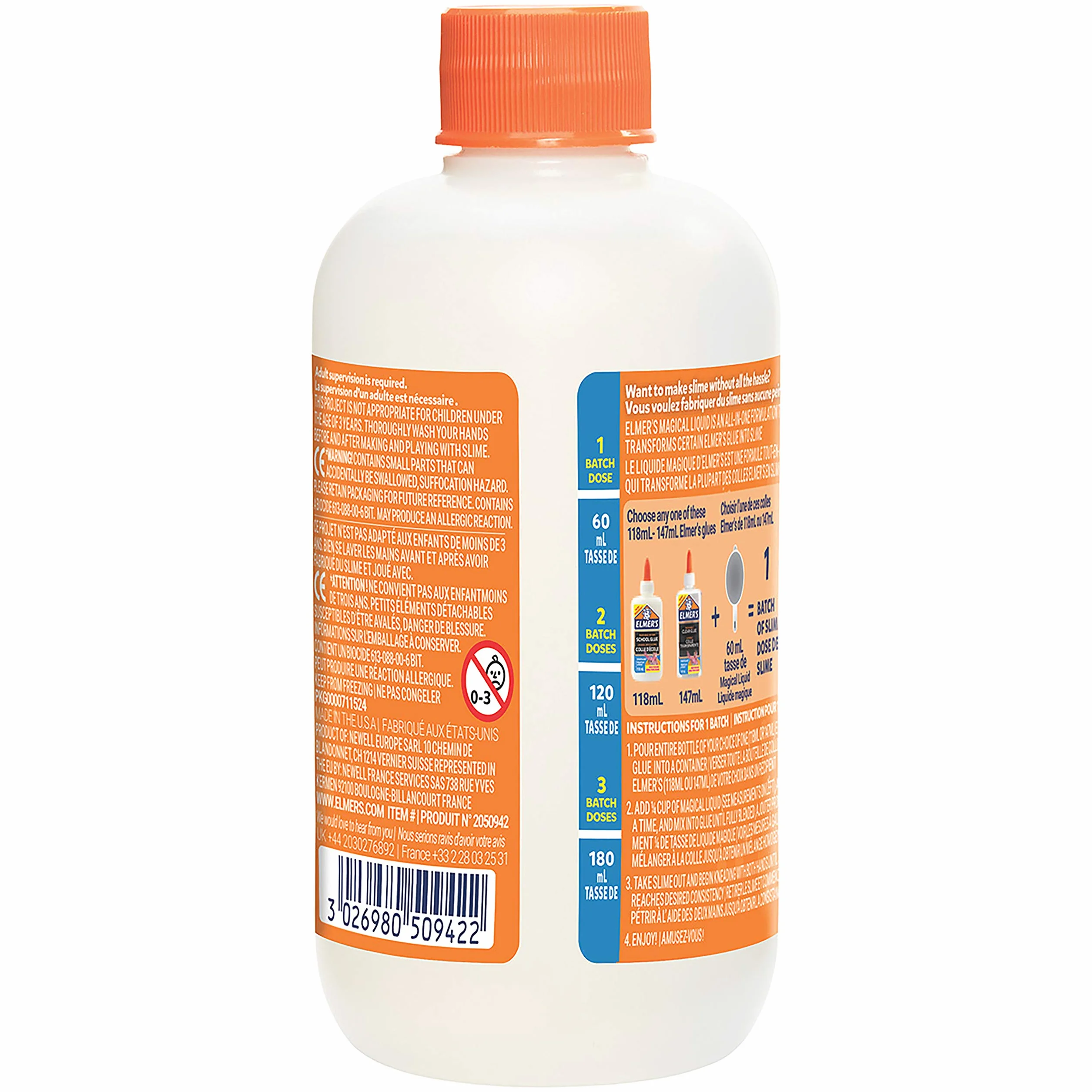 Elmer's liquido magico per slimeflacone da 259 ml: perfetto per realizzare slime