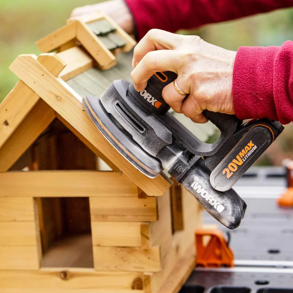 WORX WX822.9 Levigatrice di finitura 20V a batteria solo corpo macchina