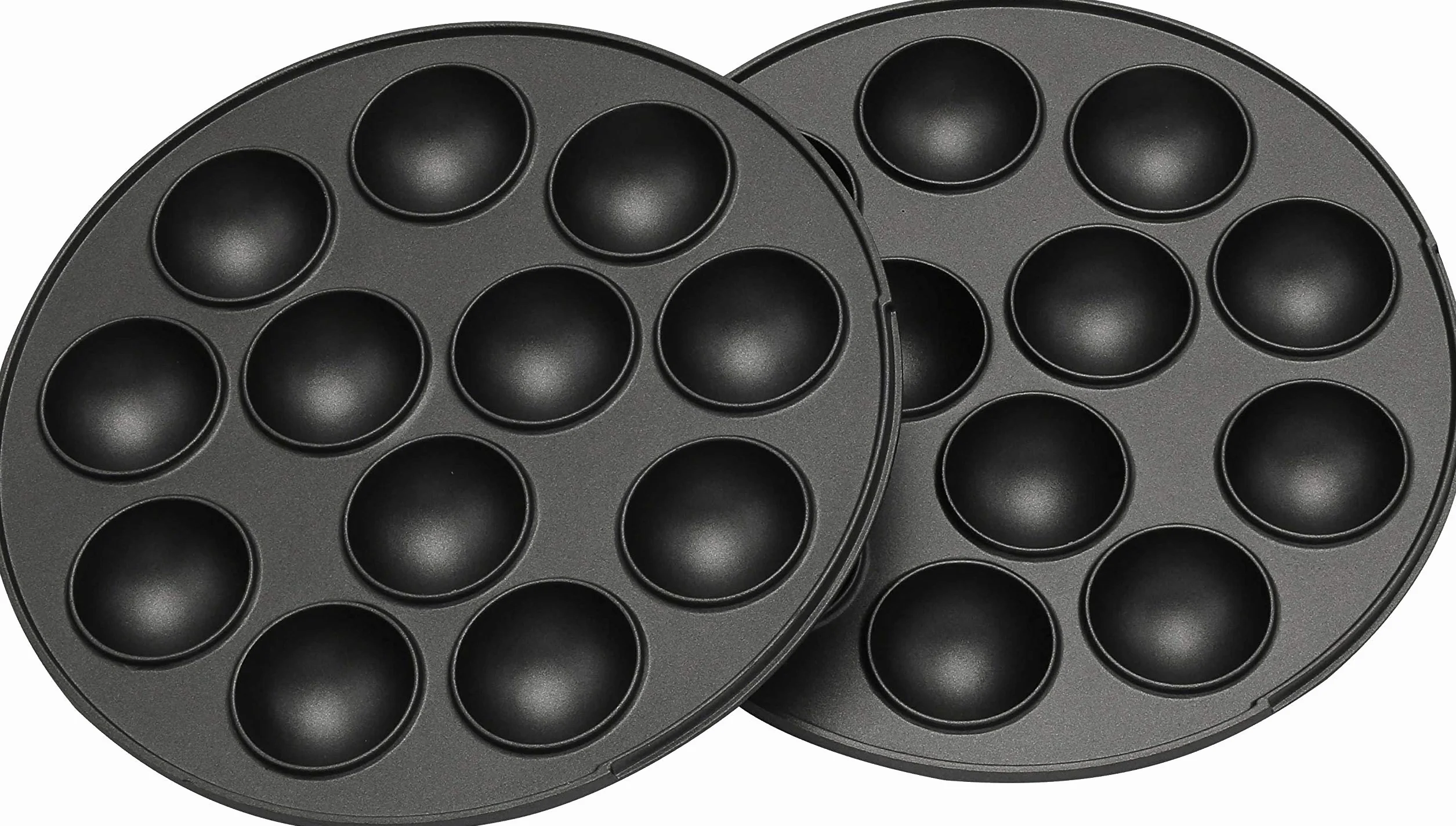 Melissa 3 in1 Donut Muffin e Popcake Maker 3 piastre intercambiabili, Rosso Metallizzato