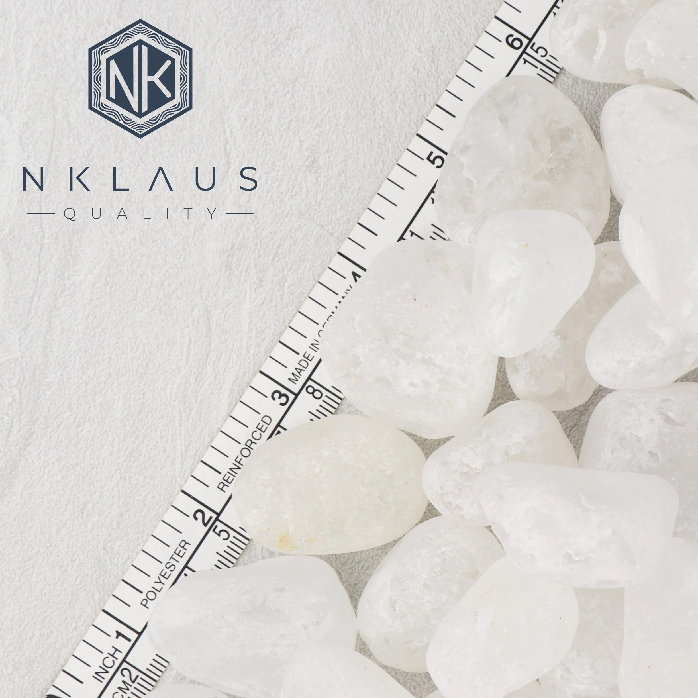 NKlaus 300g Waterstones Cristallo di Rocca Pietre grezze energetyczne