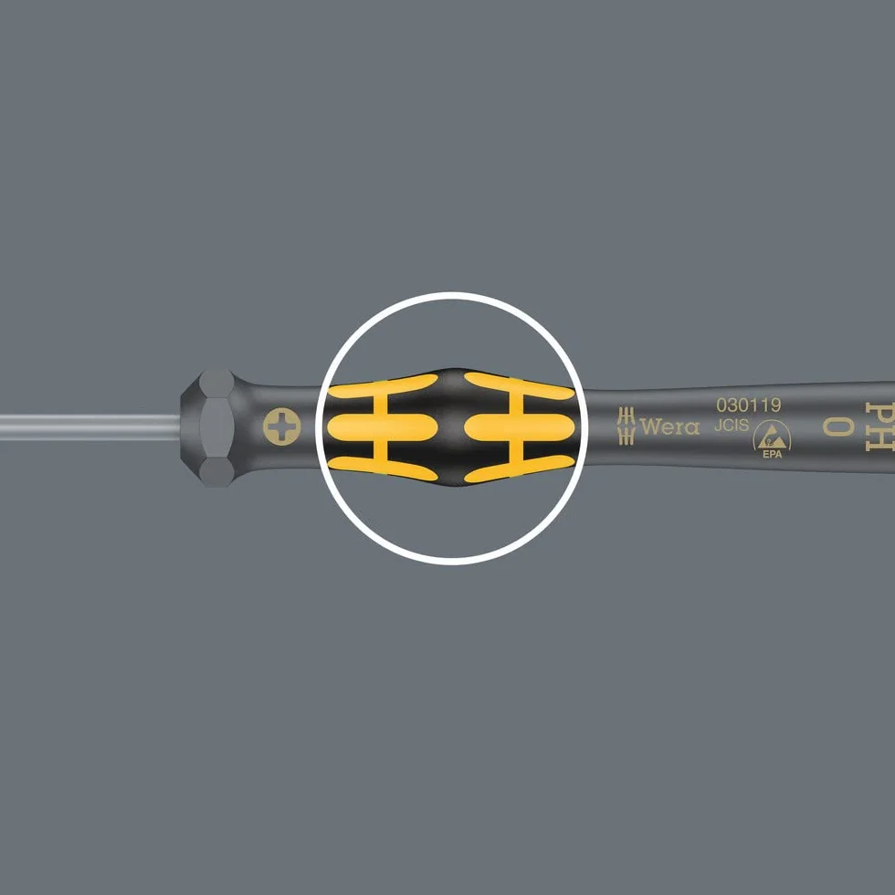 Wera, 1578 A Kraftform Micro Giravite a taglio, 0.40 x 2.0 x 60 mm