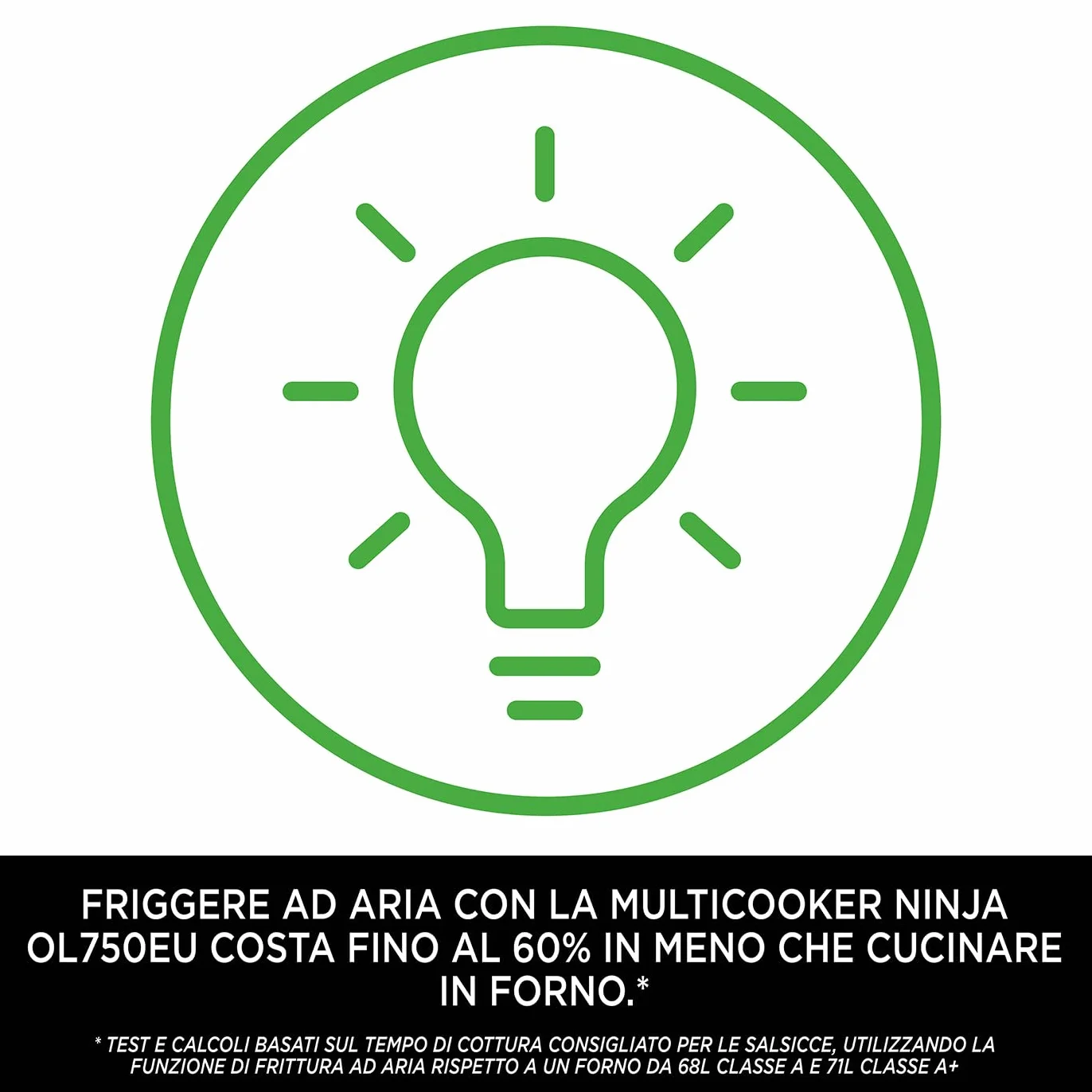Ninja Foodi MAX Multicooker con Coperchio SmartLid e Sonda Digitale, 14 Funzioni, Cottura Intelligente, 7.5L, Pentola a Pressione, Friggitrice ad Aria, Cottura a Vapore, Griglia, Acciaio, OL750EU