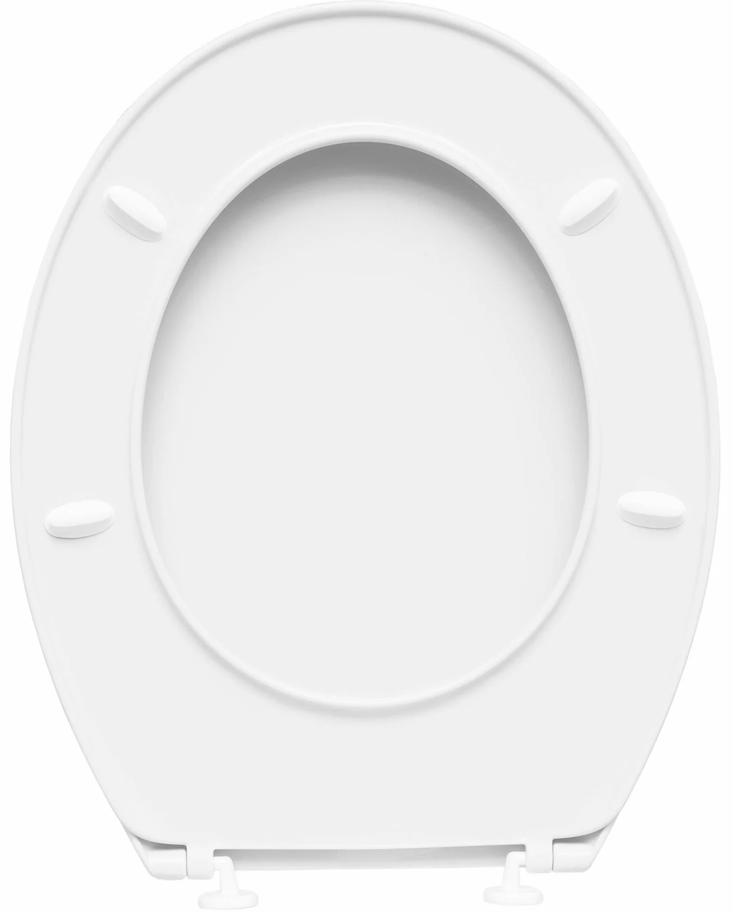 Cornat Palu 1076385 - Sedile WC in termoplastica di facile manutenzione, design semplice si adatta a qualsiasi bagno, sedile del water, copriwater