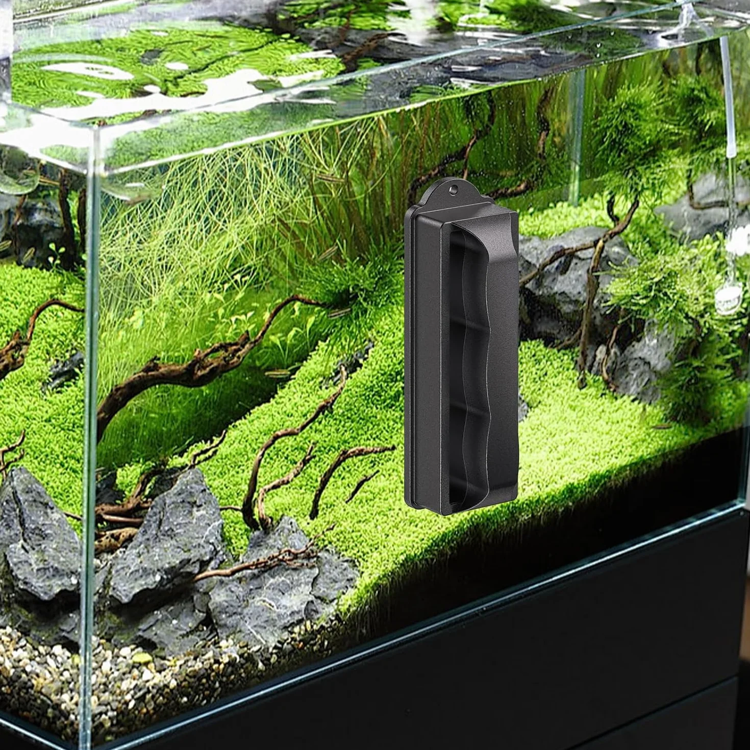 Acquario Spazzola Magnetica Serbatoio Pesce Vetro Pulitore,Spazzola Magnetica per la Pulizia del Vetro,Spazzola Magnetica per la Pulizia dell'acquario per Piscine in Vetro di Pesce
