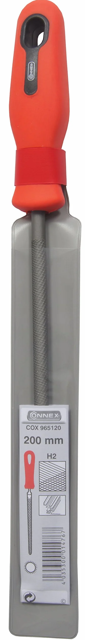 Max-Power COX965120 Lima Tonda, Taglio 2, Lunghezza 200 mm