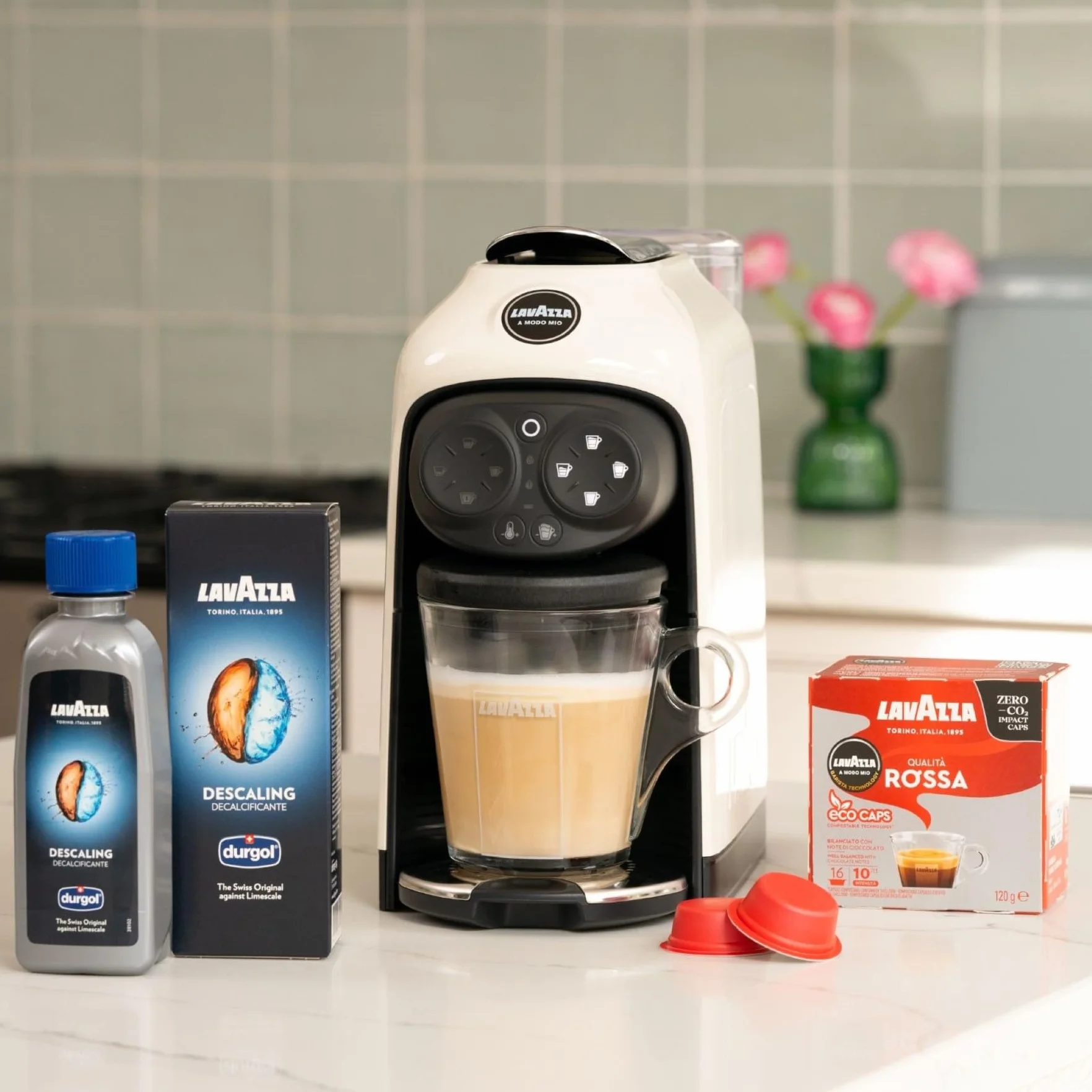 Lavazza A Modo Mio Liquido Decalcificante Per Macchine Caffè, 250 ml, Nero