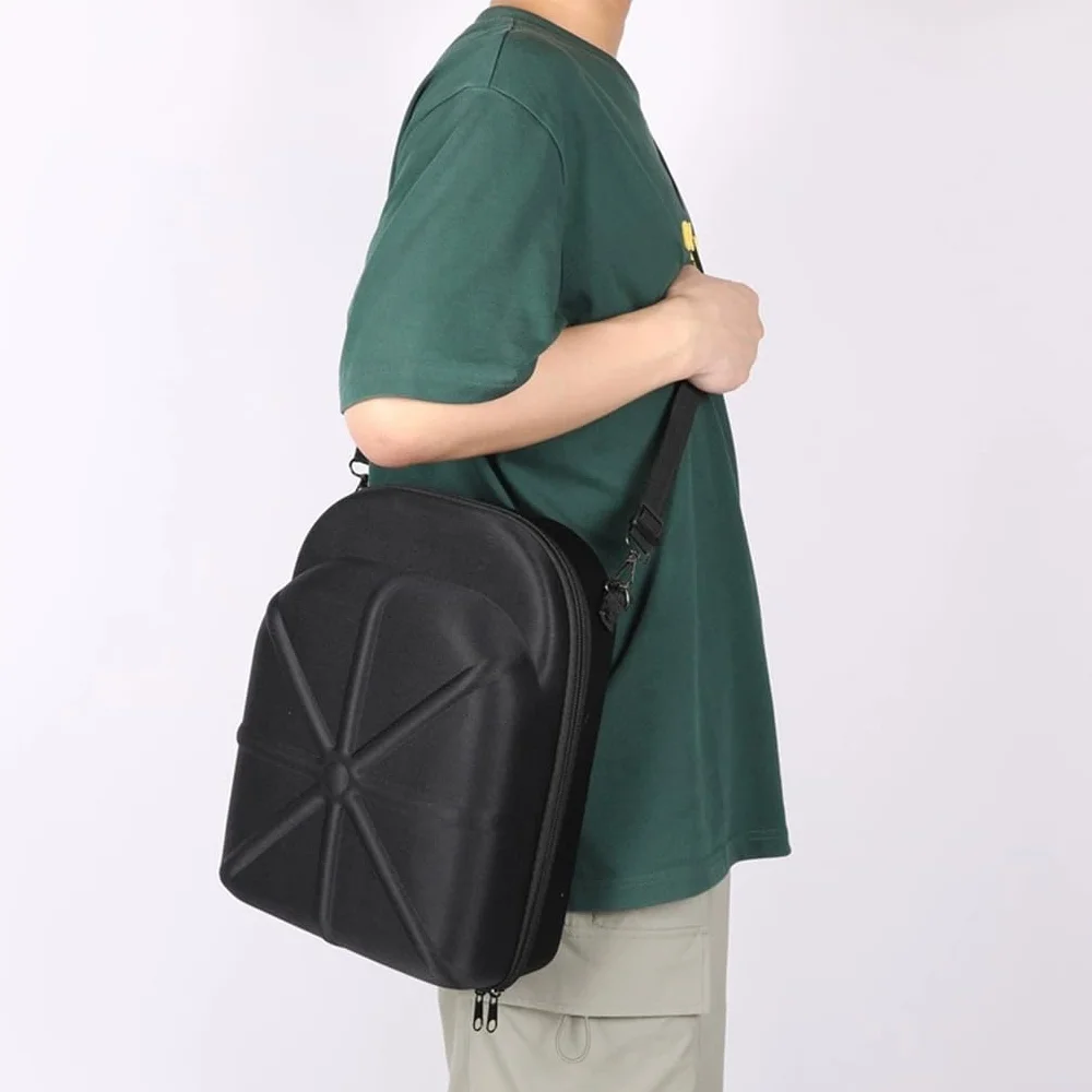 Borsa porta-cappelli da baseball in EVA, portatile e resistente alla pressione, adatta per i viaggi, per riporre cappelli da baseball.