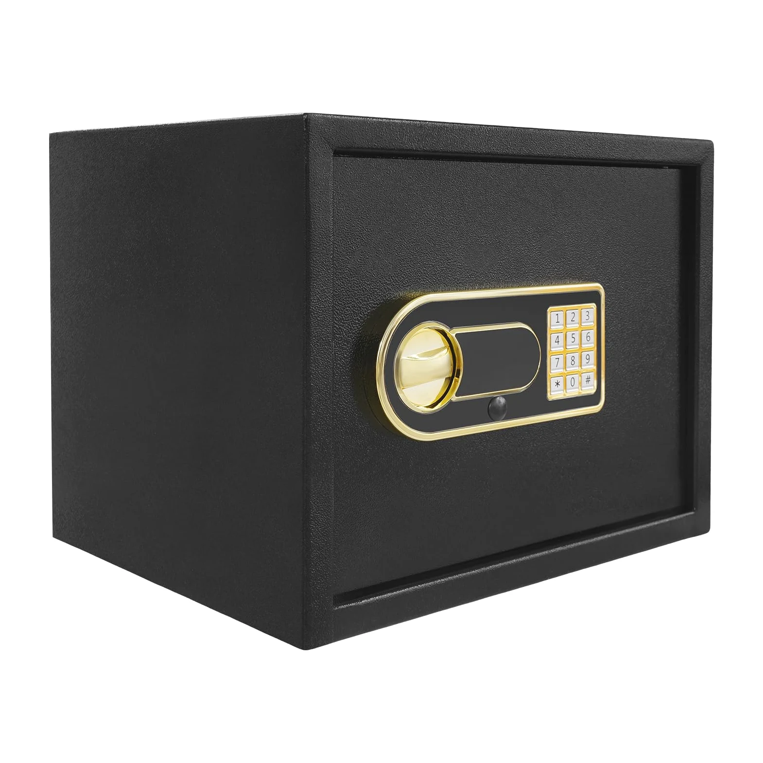 Cassaforte da 30 l, cassaforte ignifuga con serratura a combinazione, sistema di allarme e portafoglio ignifugo, cassaforte per mobili, cassaforte per munizioni, armi, contanti, gioielli, documenti A4