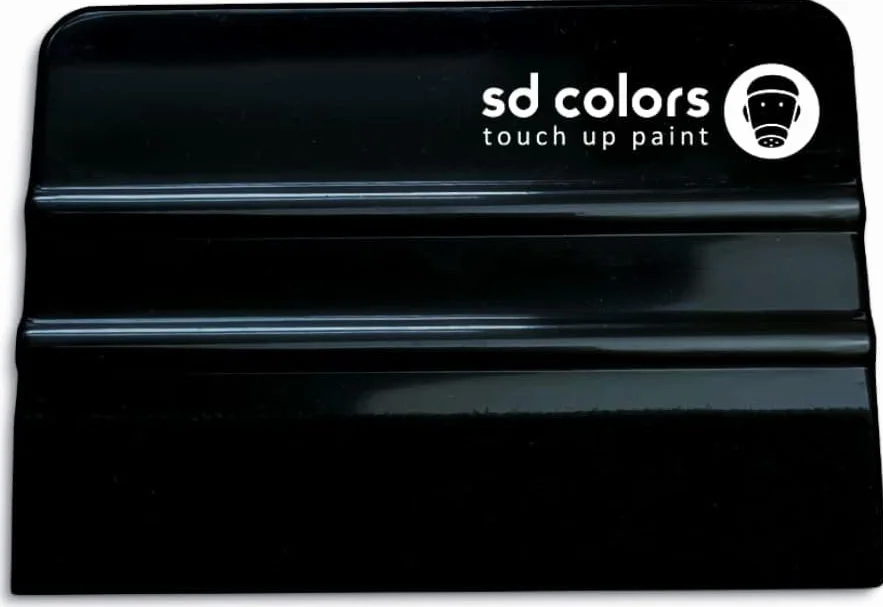 SD COLORS Applicatore per vinile con bordo in feltro, pellicola per finestre, carta da contatto, decalcomanie in vetro, lavori artigianali, pellicola per auto