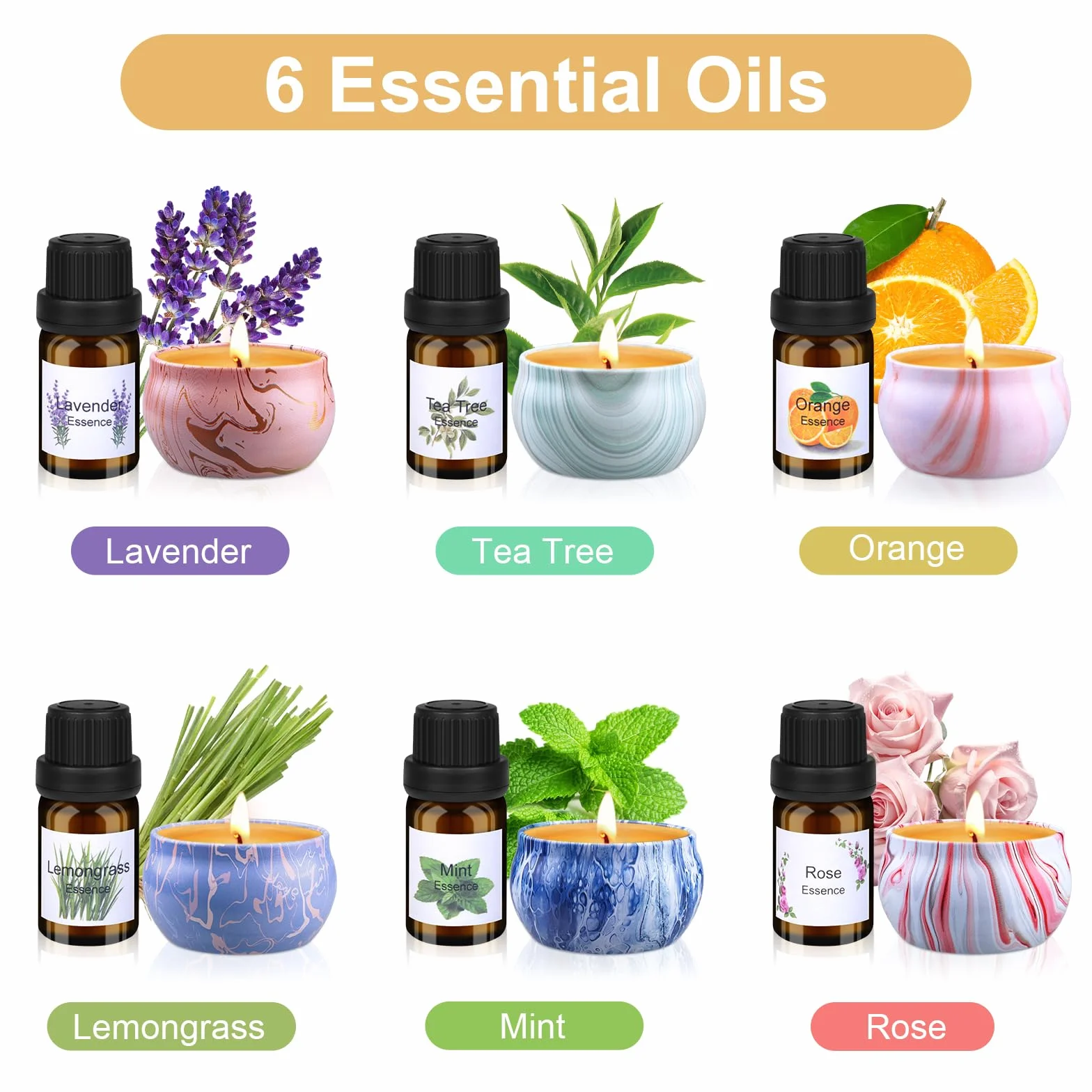 Set di Candele fai da te,Kit Candele Fai da Te per Adulti,Set di Candele Profumate con 480g Cera di soia,9 Barattoli di Candela,6 oli Profumati, 8 Blocchi di colore,DIY Set Regalo per Principianti