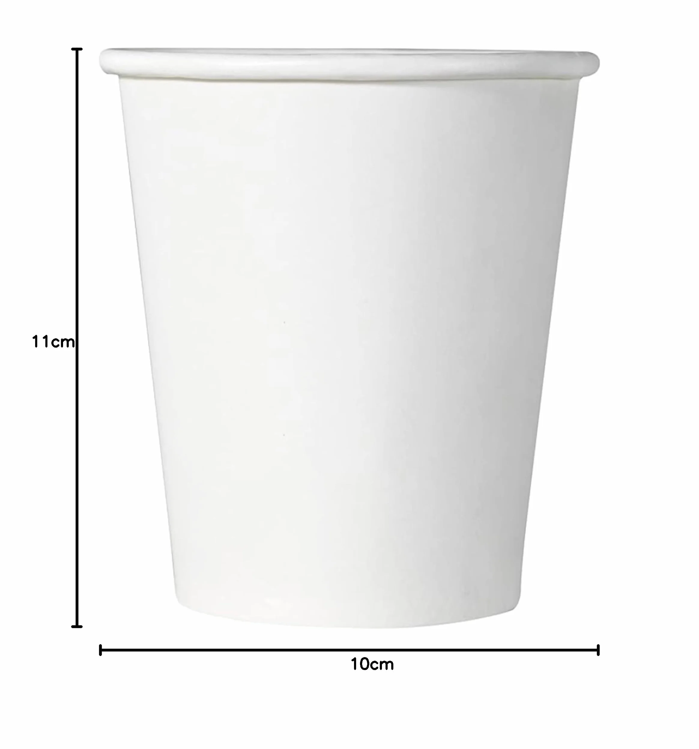 DETERMONDO Bicchieri in Carta 180 ml 500 Pezzi Compostabili Biodegradabili per Bevande Fredde e Calde