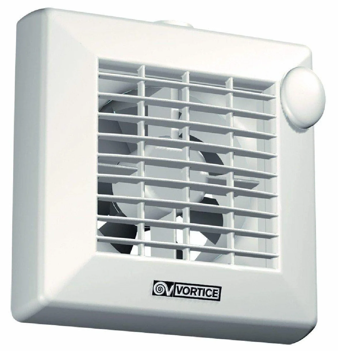 Vortice M 100/4" A Aspiratore Bagno Cucina Elicoidale Muro 100 mm Ventilatore Assiale Resina UV Resistant Motore Termicamente Protetto
