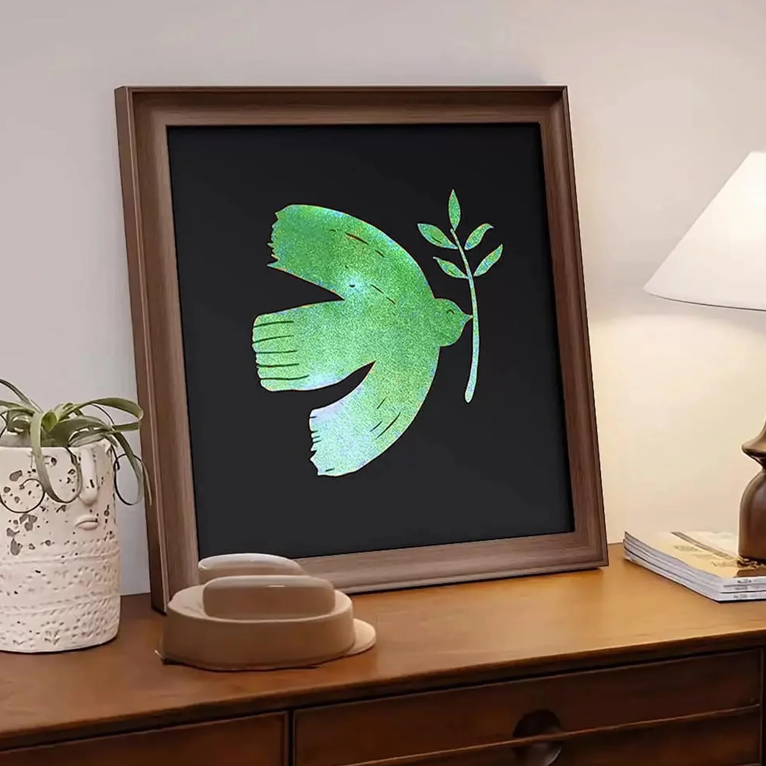 Foglia d'oro(200Foglia verde smeraldo