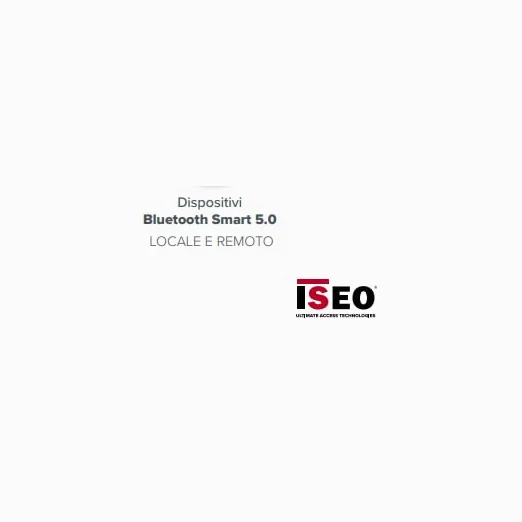 MODULO DI COMANDO ESTERNO CON TASTIERA NUMERICA RFID 13,56 MHZ E BLUETOOTH SMART 5.0 ISEO 0000098111696