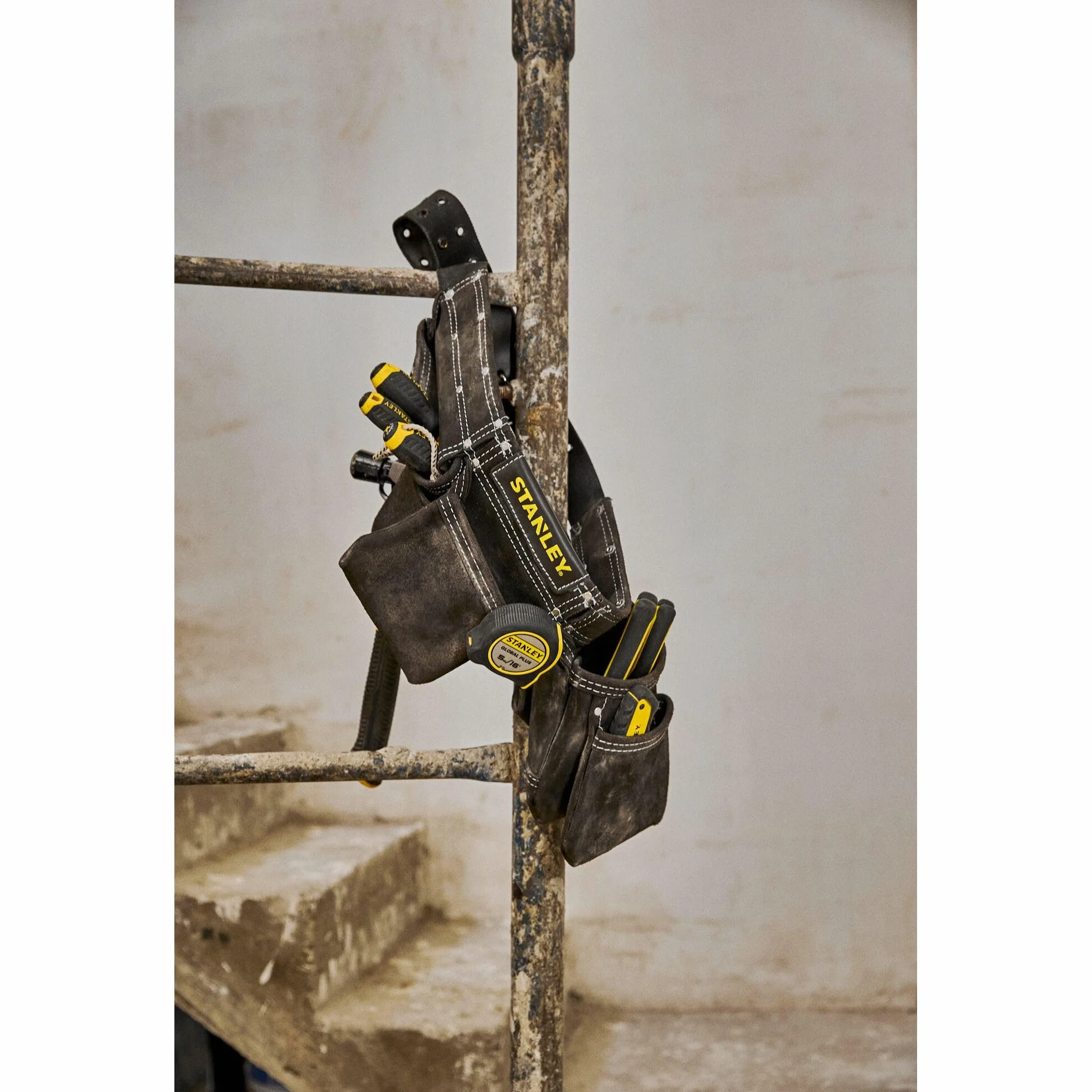 STANLEY STST1-80113 Doppio fodero porta utensili in cuoio