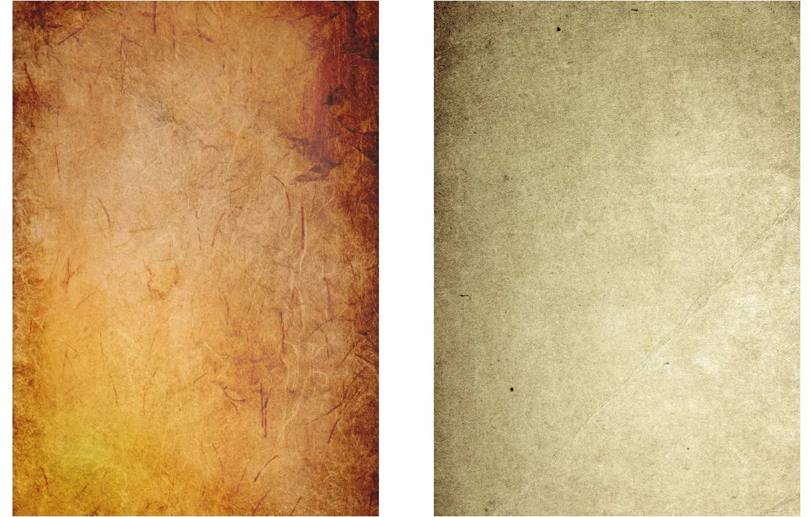 60 fogli (6 fantasie, 10 di ciascuno) x A4 vintage pergamena di carta riciclata (80 g/m²)