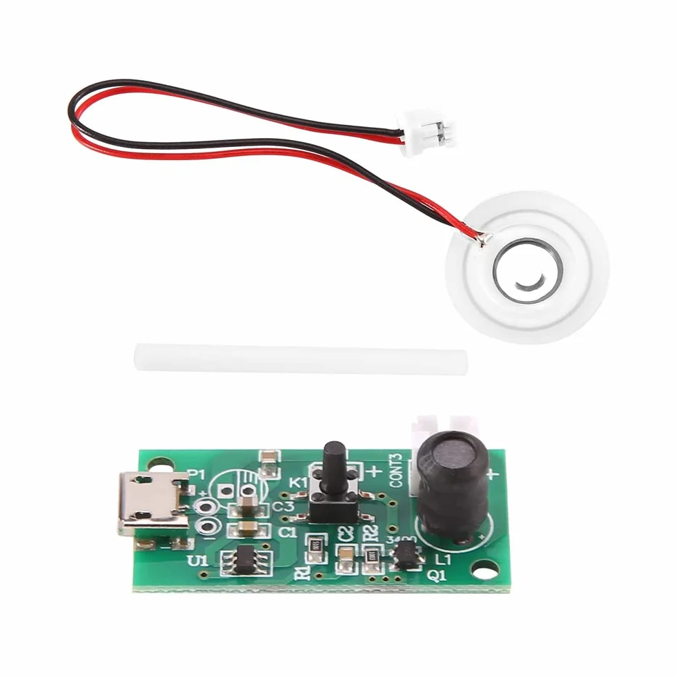 4PZ 20MM Ultrasonic Mist Maker Fogger Atomizzatore Trasduttore Pellicola Piastra Accessori Umidificatore Guarnizione Gomma