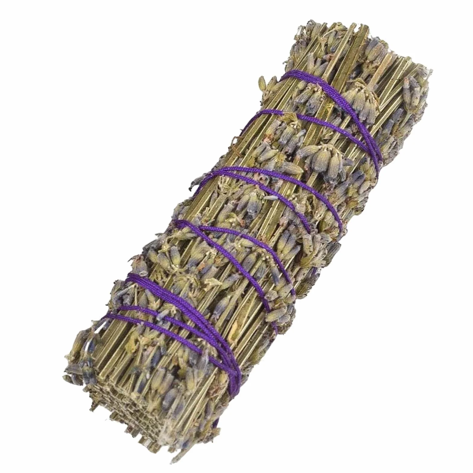 Lavanda Smudge Stick | Fascio di lavanda per bruciare - Arredamento alla lavanda Aromi rinfrescanti per la pulizia della casa Energia negativa per la pulizia del fumo