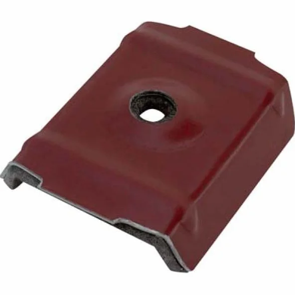 Cappellotti per Greca 20-25 Art. AE0403020 - Rosso Siena Ral 3009 Cf. 500 Pz